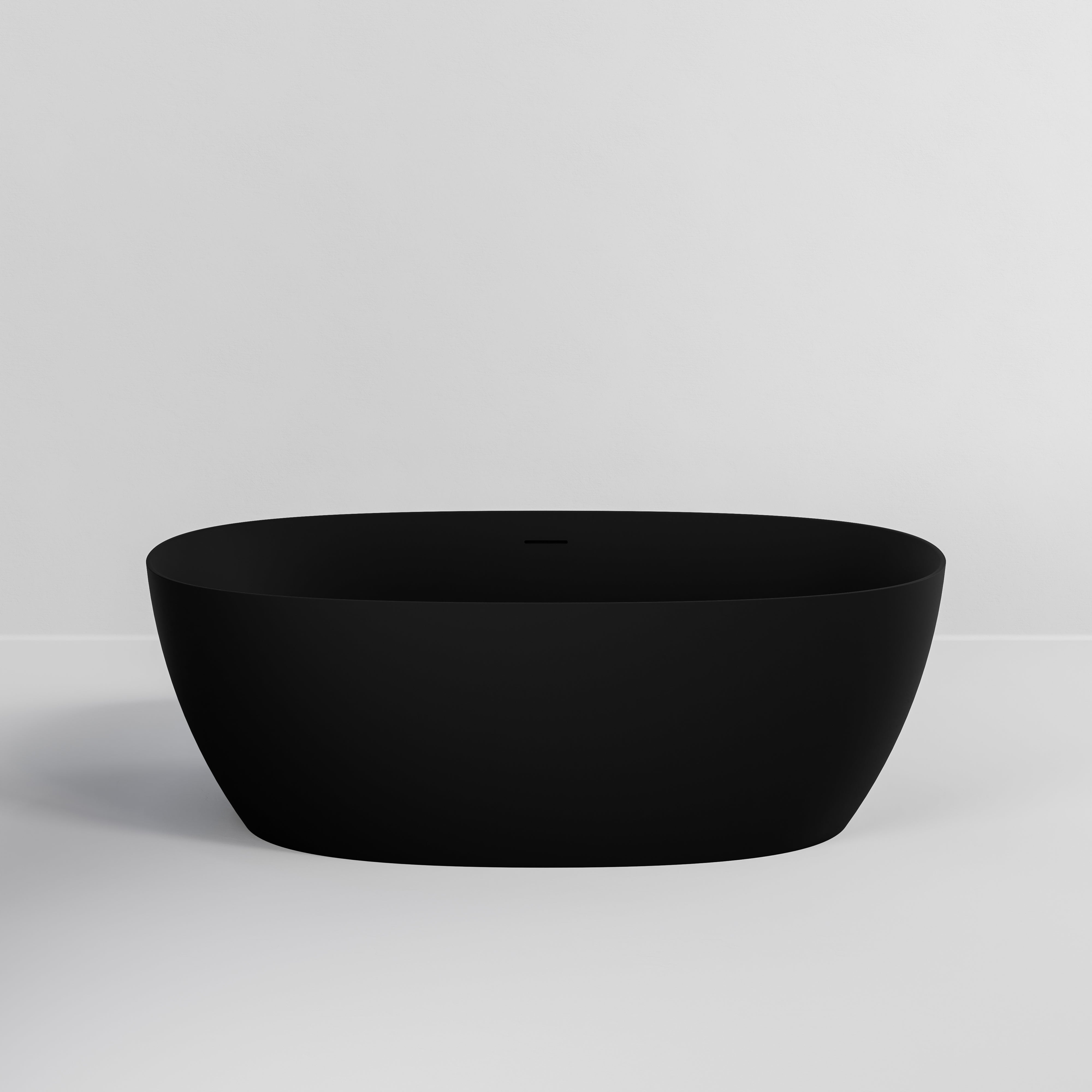 Cervo-freestanding-bath-1700-acrylic-matte-black-front
