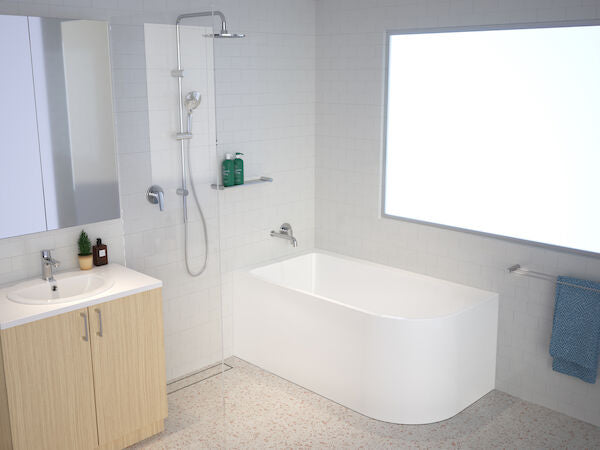 Origin Corner Bath range detail 1
