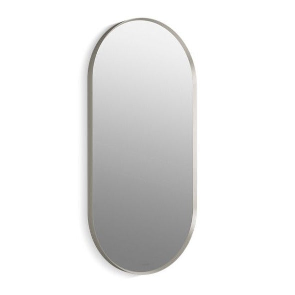 kohler-oval-framed-mirror-in-brushed-nickel