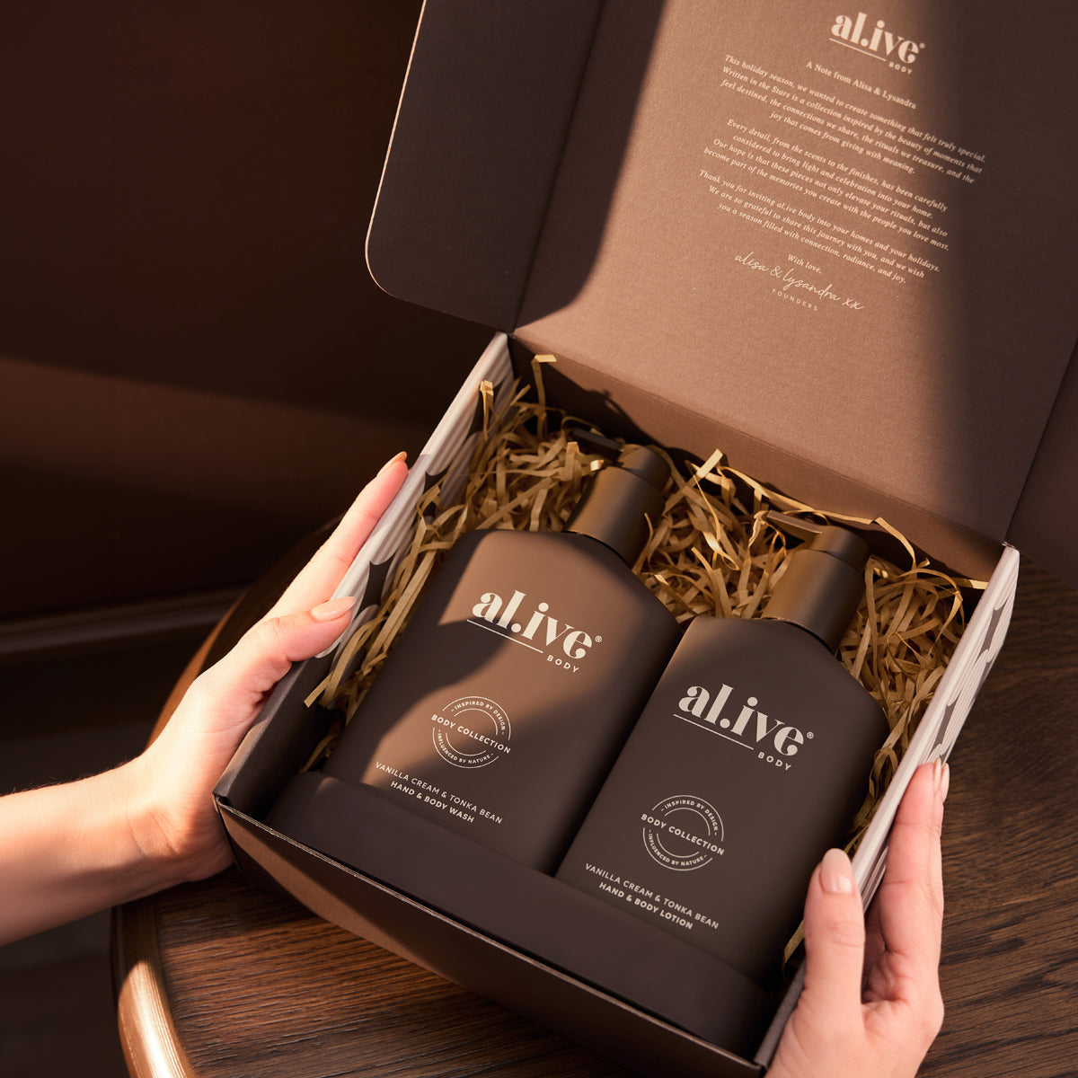 Al.ive Transformative Bathroom Duo - Vanilla Cream & Tonka Bean