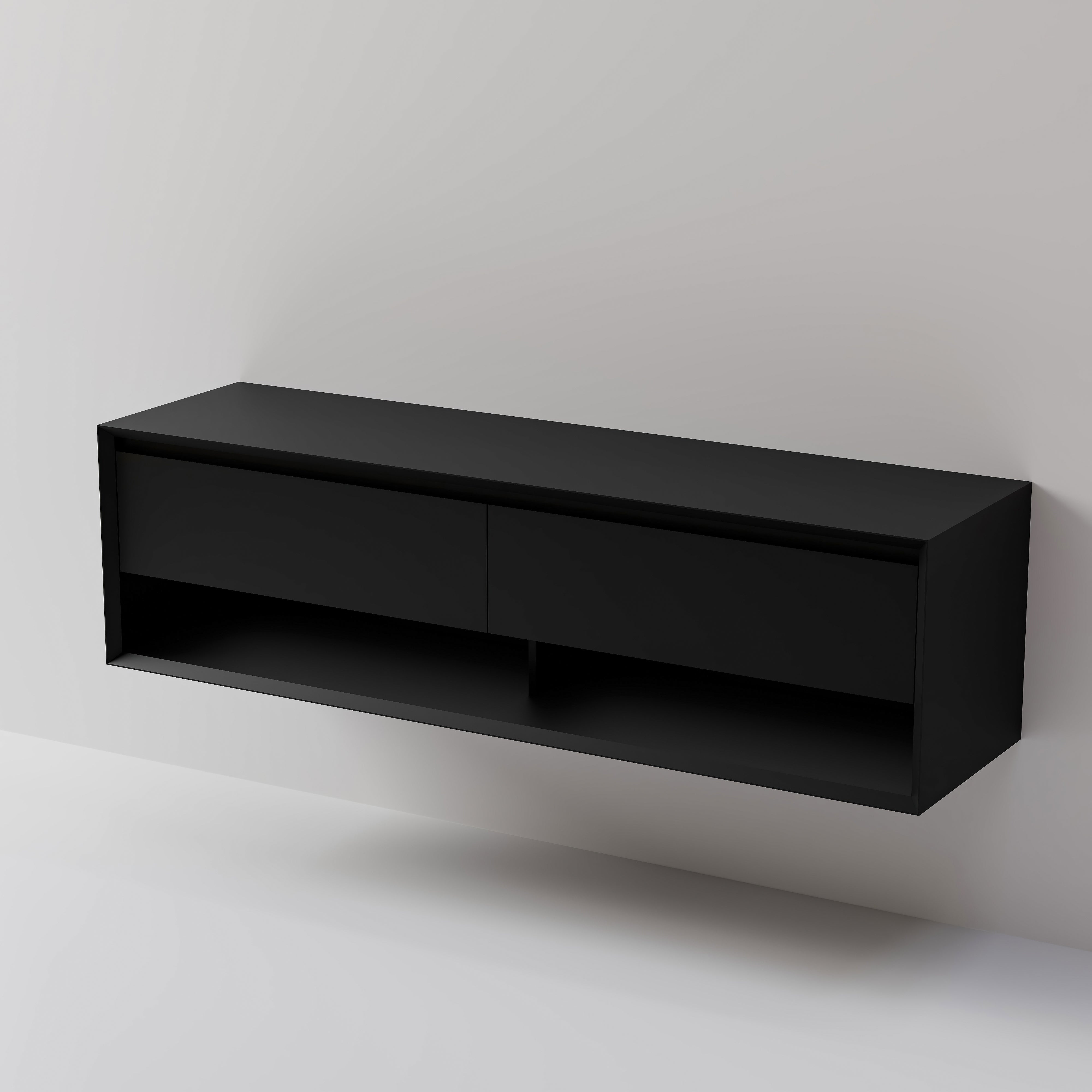 code-form-1800-wall-hung-vanity-range-matte-black-standard-double-basin