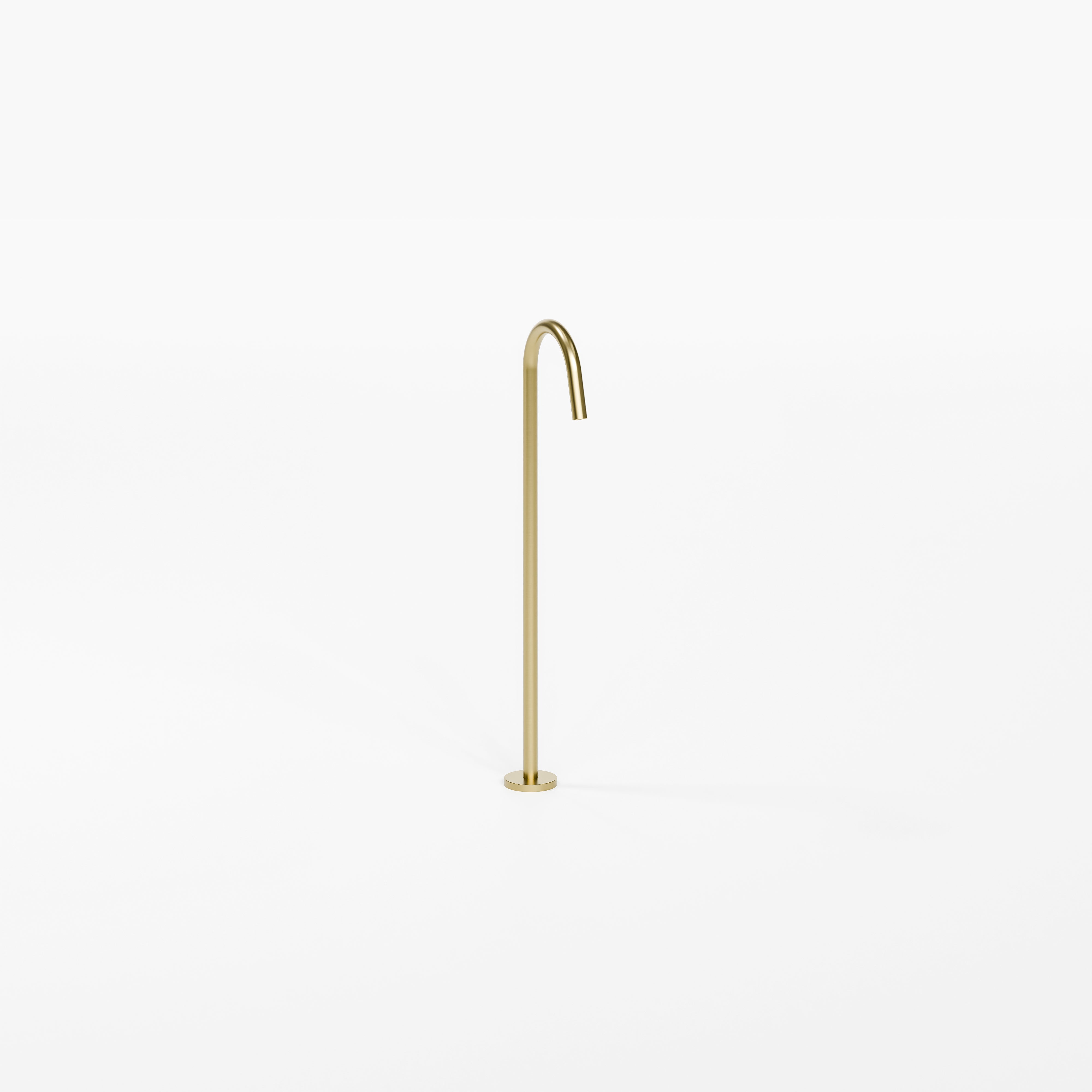 Nature-floor-standing-bath-filler-by-code-interiors-in-brushed-brass-finish