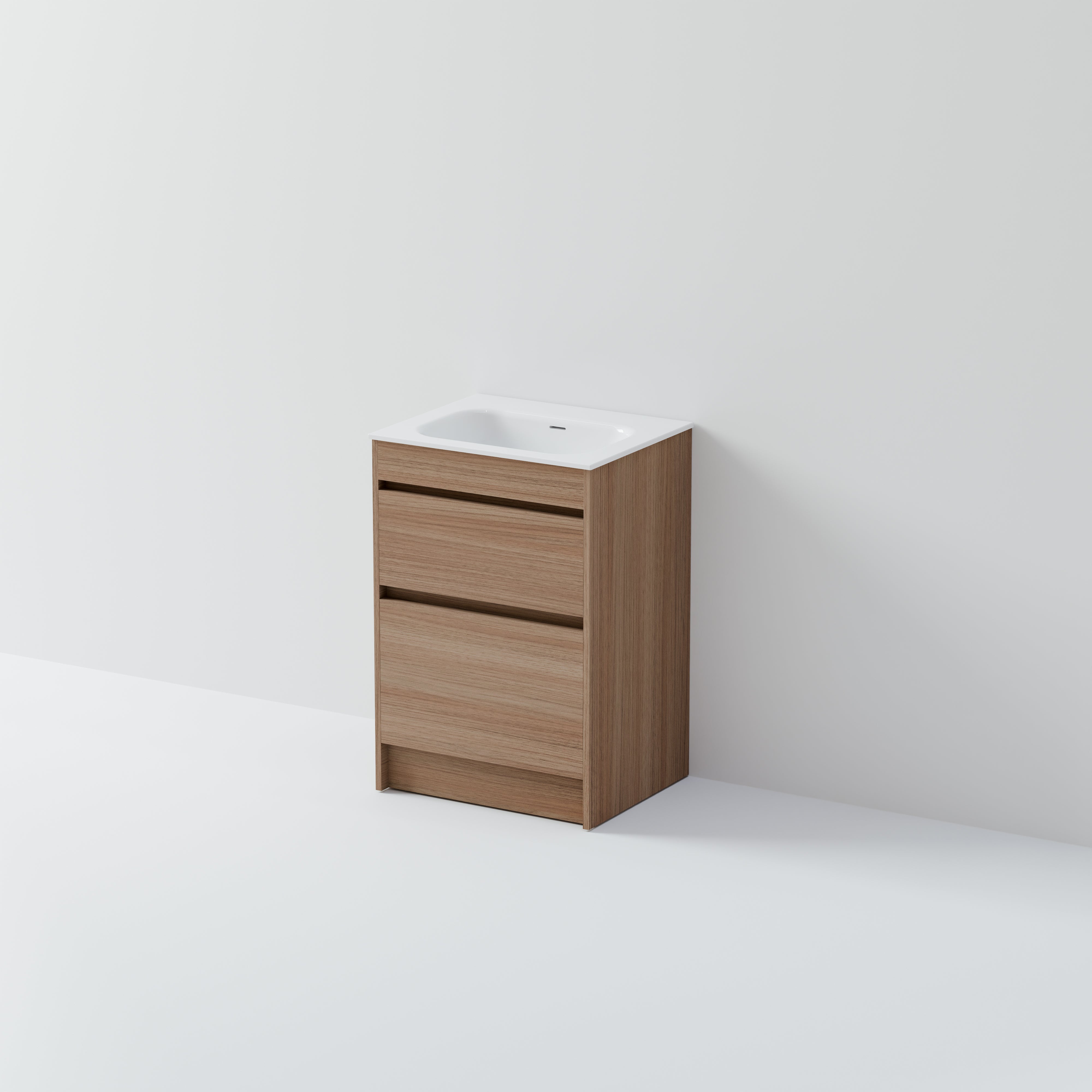 Code Luxe 600 Floorstanding Vanity |  2 Drawer