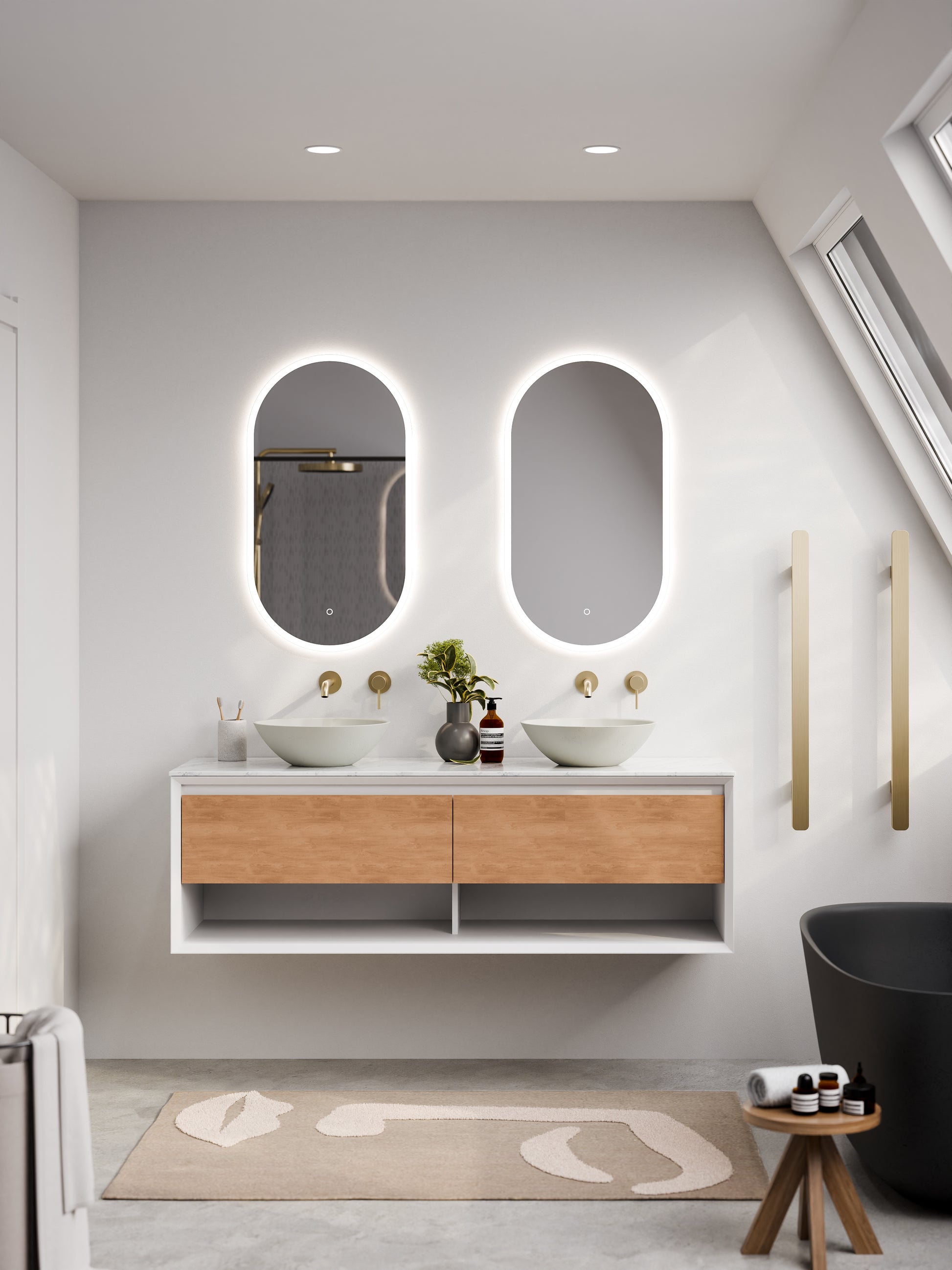 code-form-1600-wall-hung-vanity-range-white-standard-double-basin-devon-oak-drawer-front-render