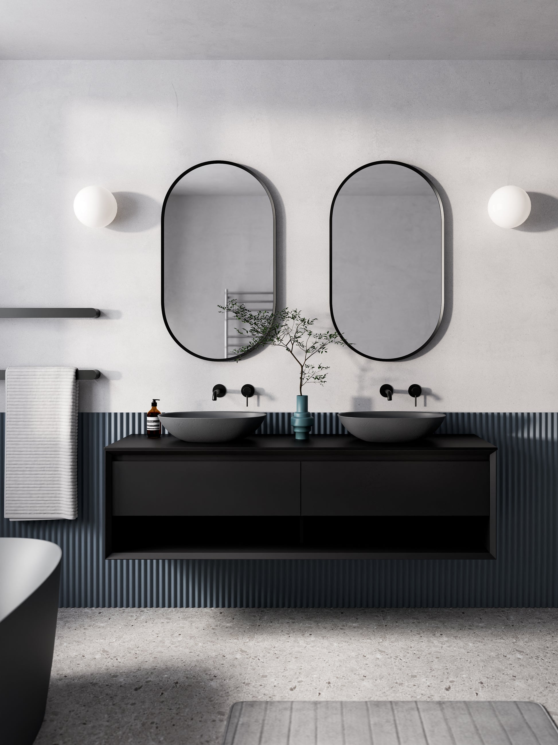 code-form-1800-wall-hung-vanity-range-matte-black-double-basin