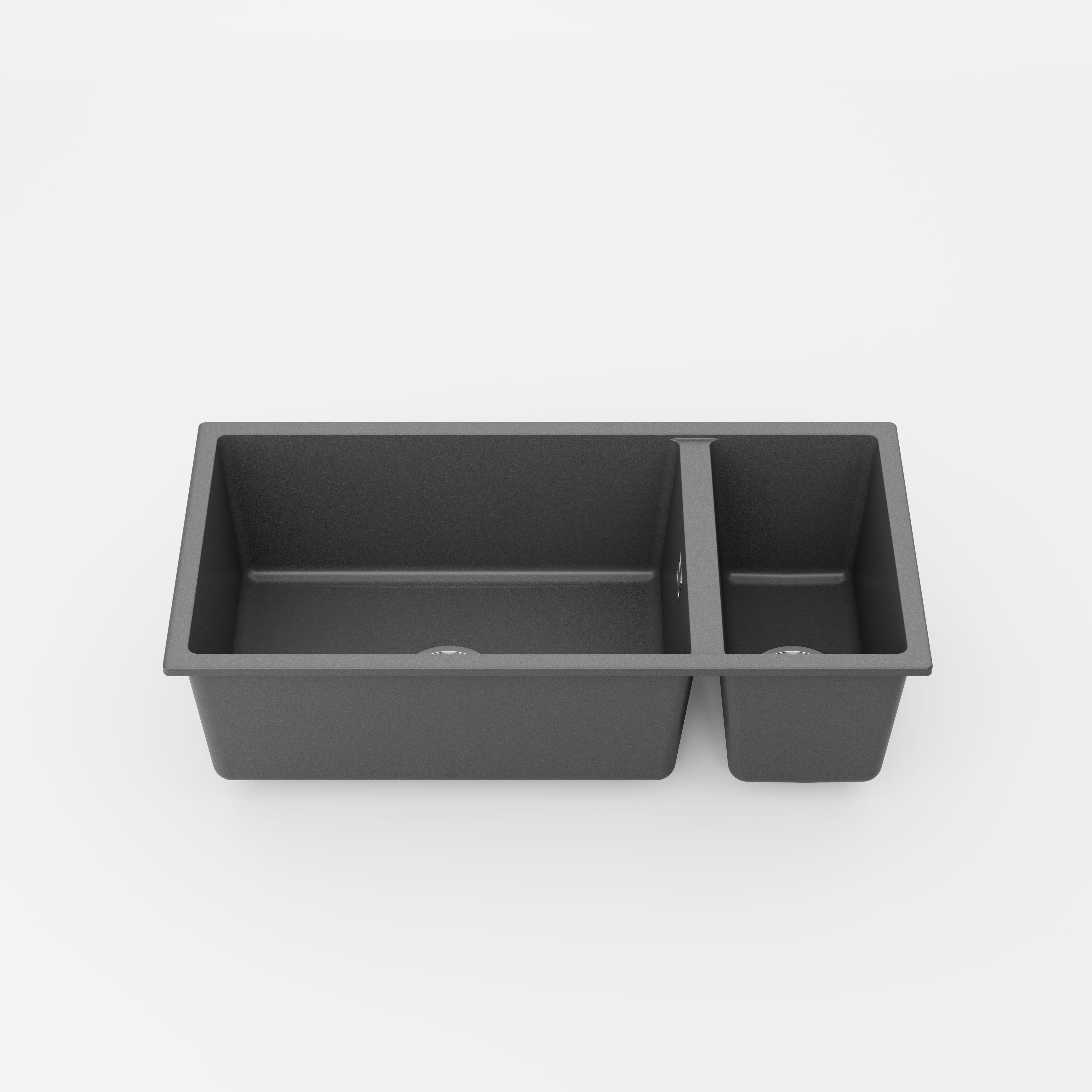 Code Interiors Aura 750 (550+200) Double Bowl Granite Sink