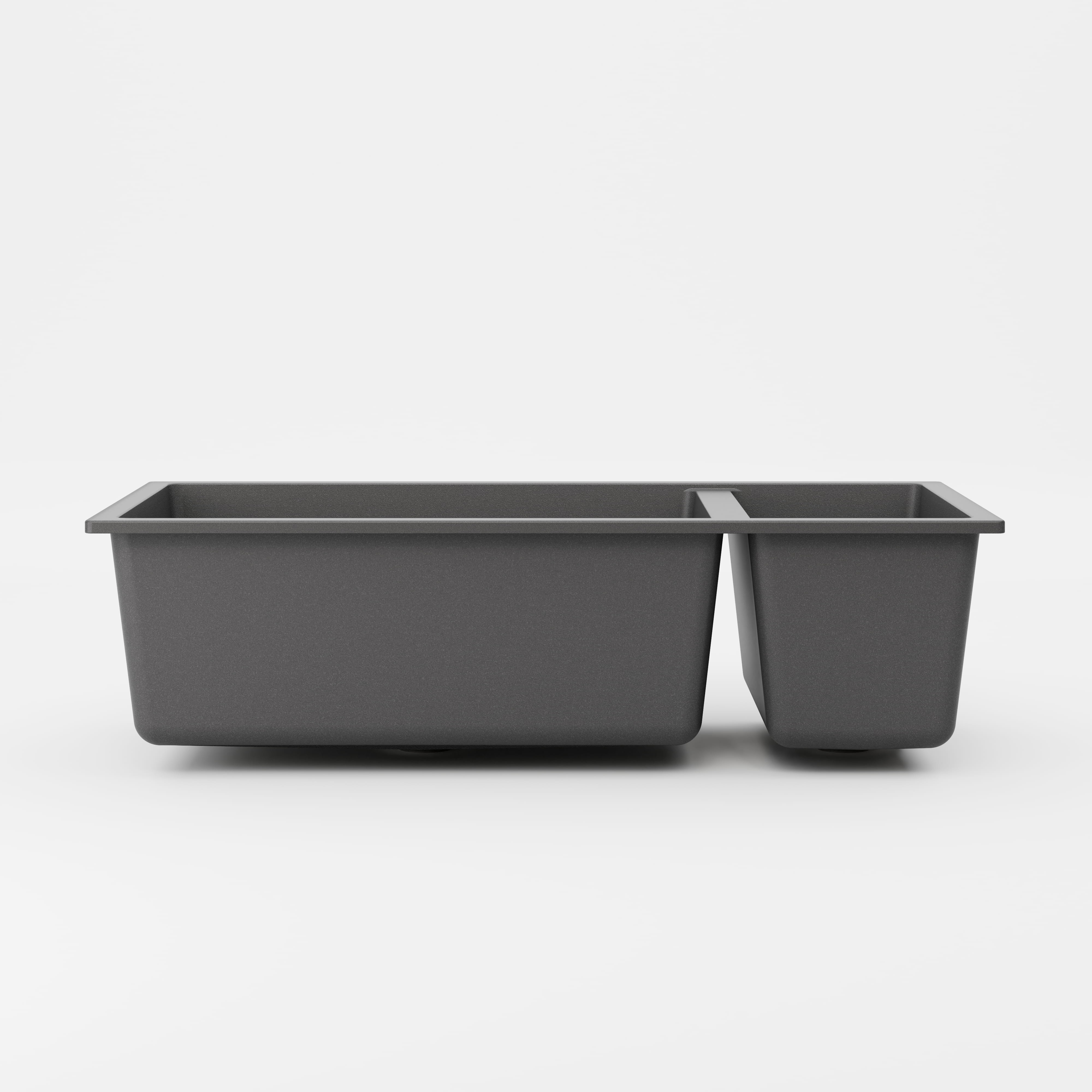 Code Interiors Aura 750 (550+200) Double Bowl Granite Sink
