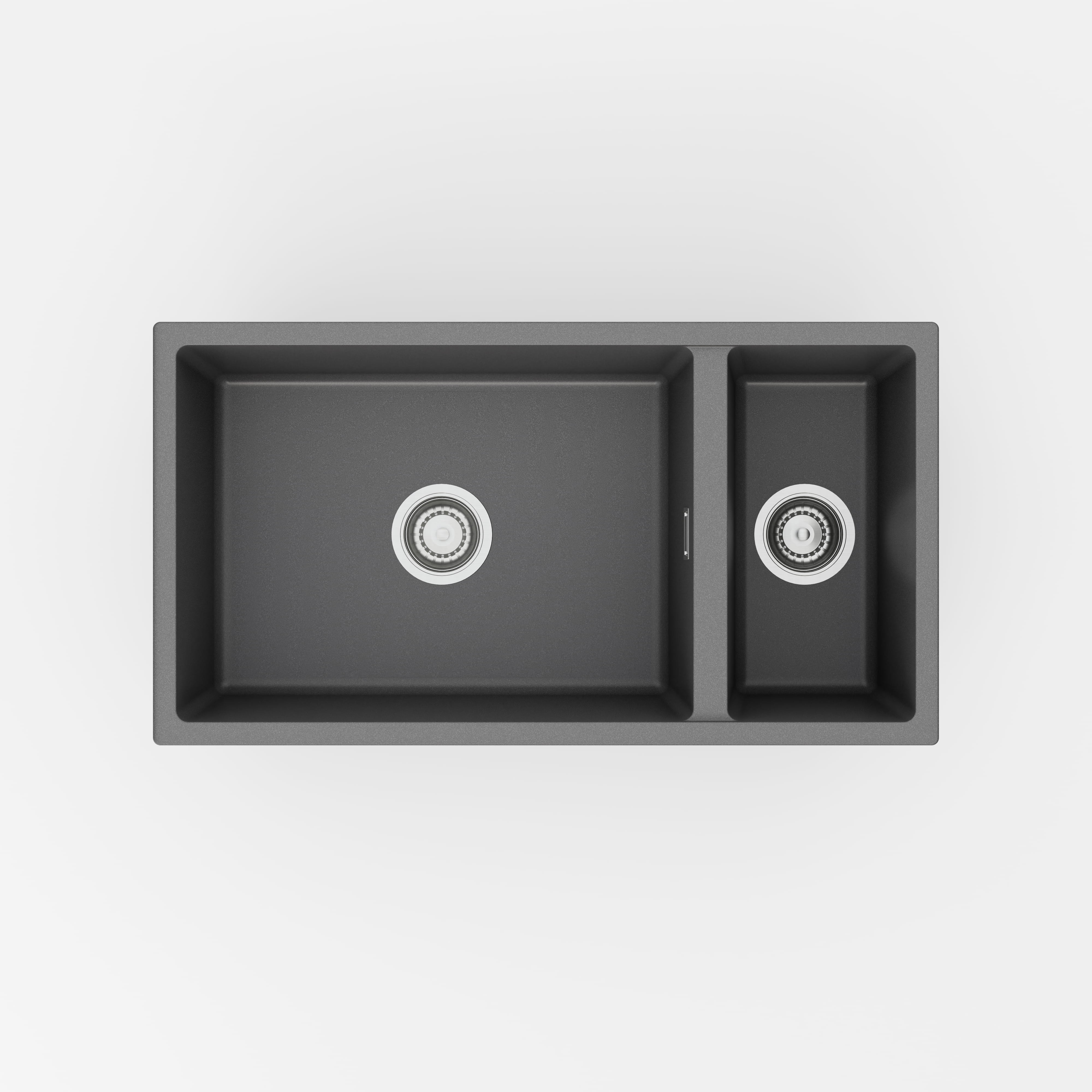 Code Interiors Aura 750 (550+200) Double Bowl Granite Sink