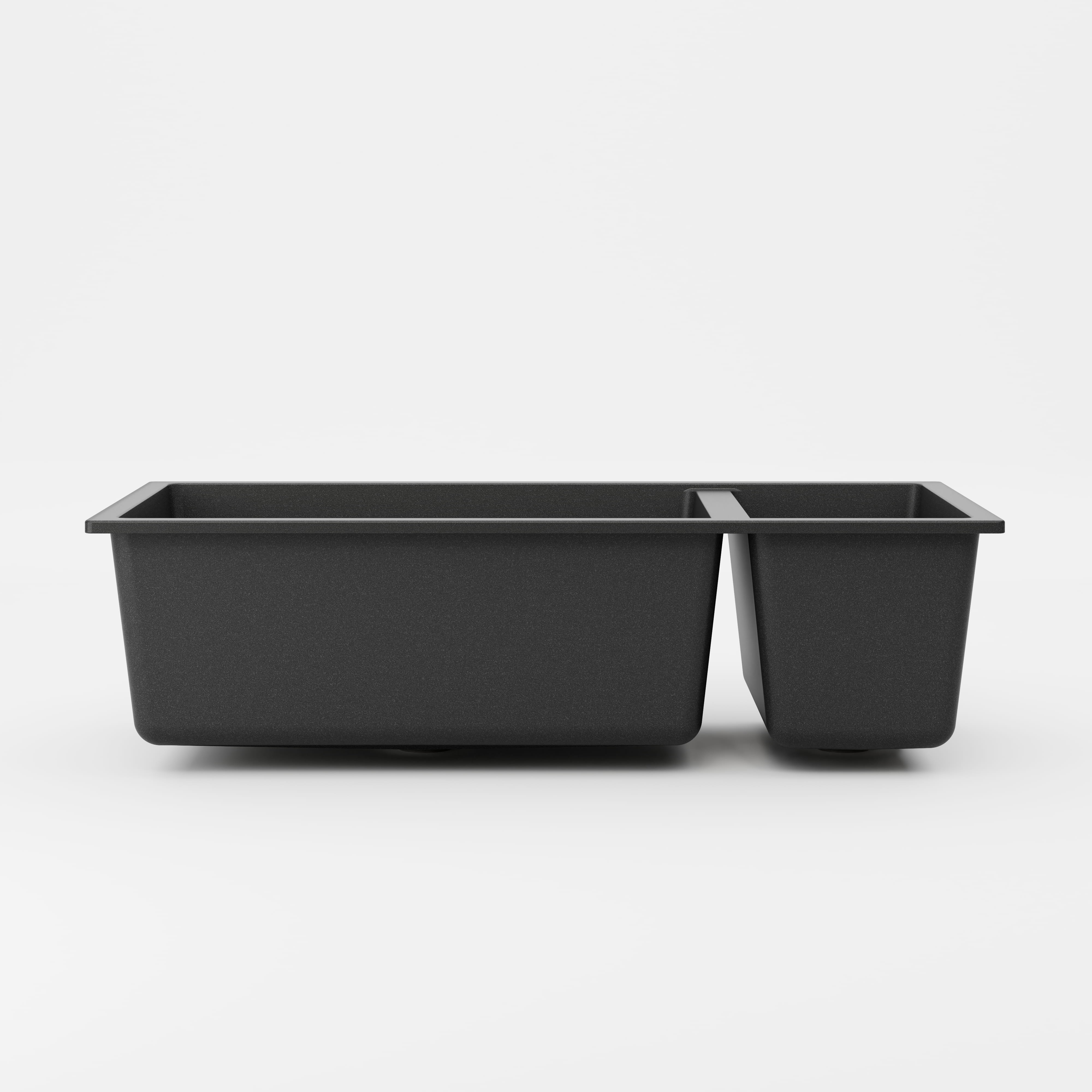 Code Interiors Aura 750 (550+200) Double Bowl Granite Sink