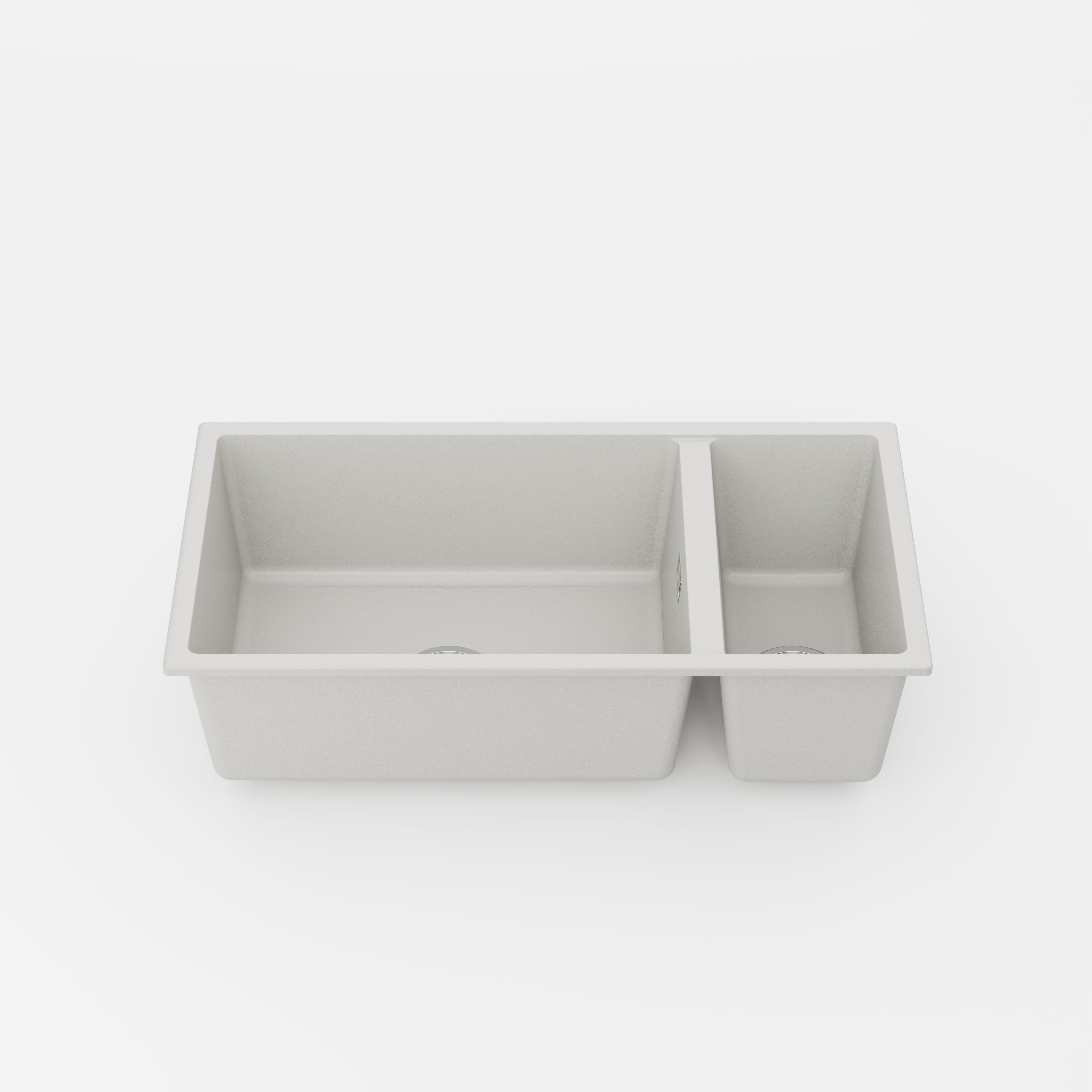 Code Interiors Aura 750 (550+200) Double Bowl Granite Sink