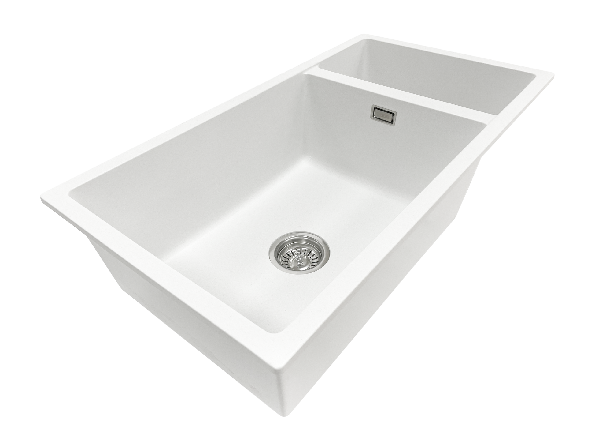 code-aura-450-double-bowl-granite-sink-matte-white