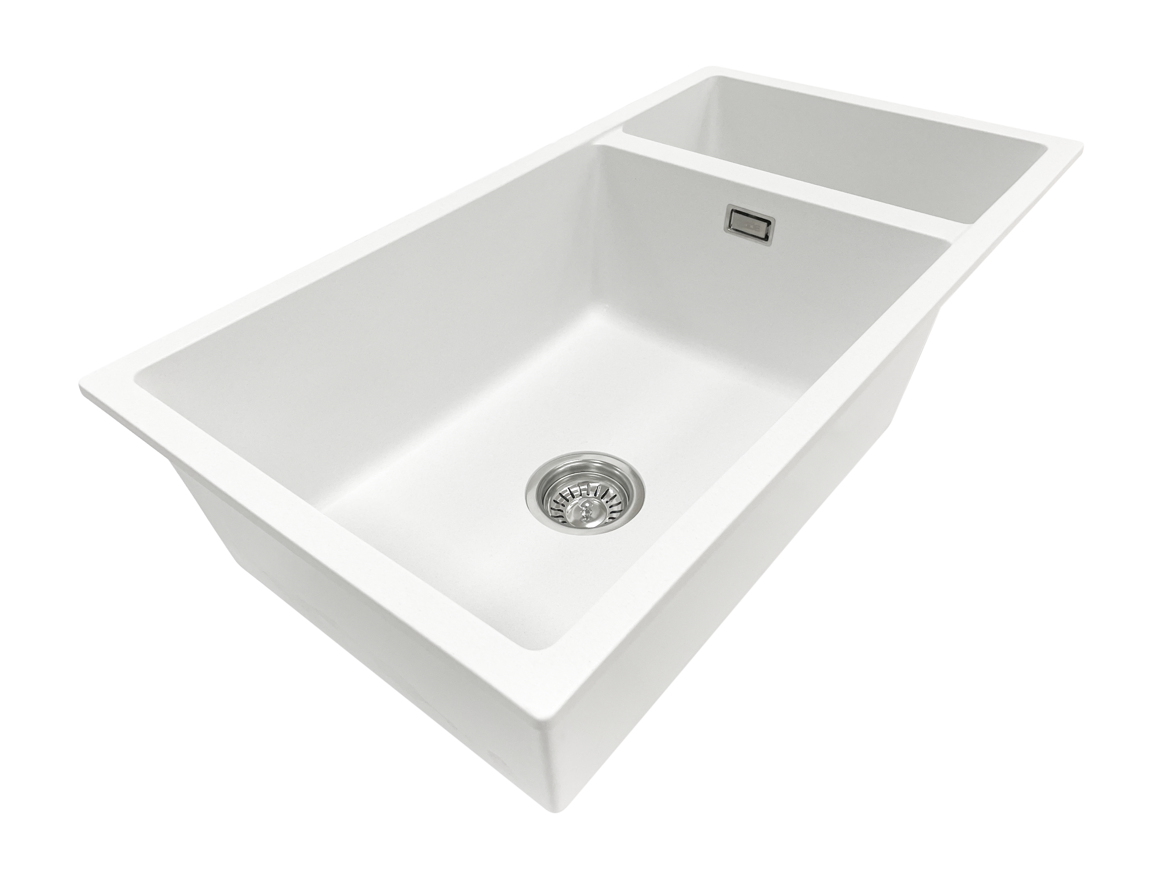 code-aura-450-double-bowl-granite-sink-matte-white