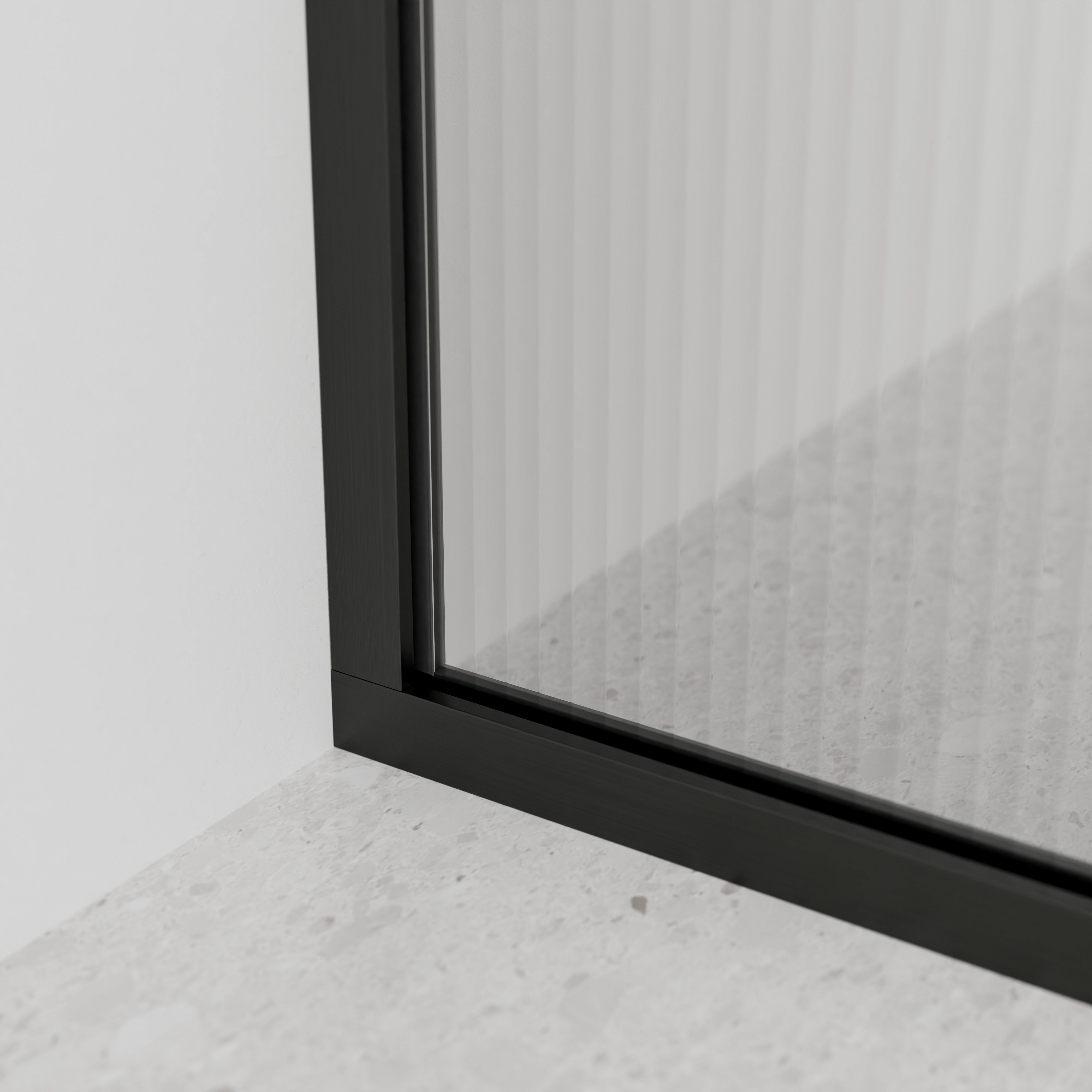 Code Pillar Shower Screen Glass Range | 900mm