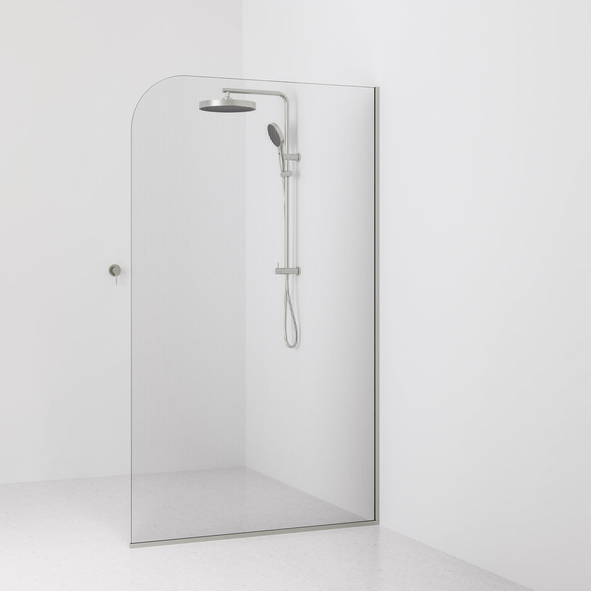 Code Lineare Pillar Shower Screen Glass Range | 1200mm