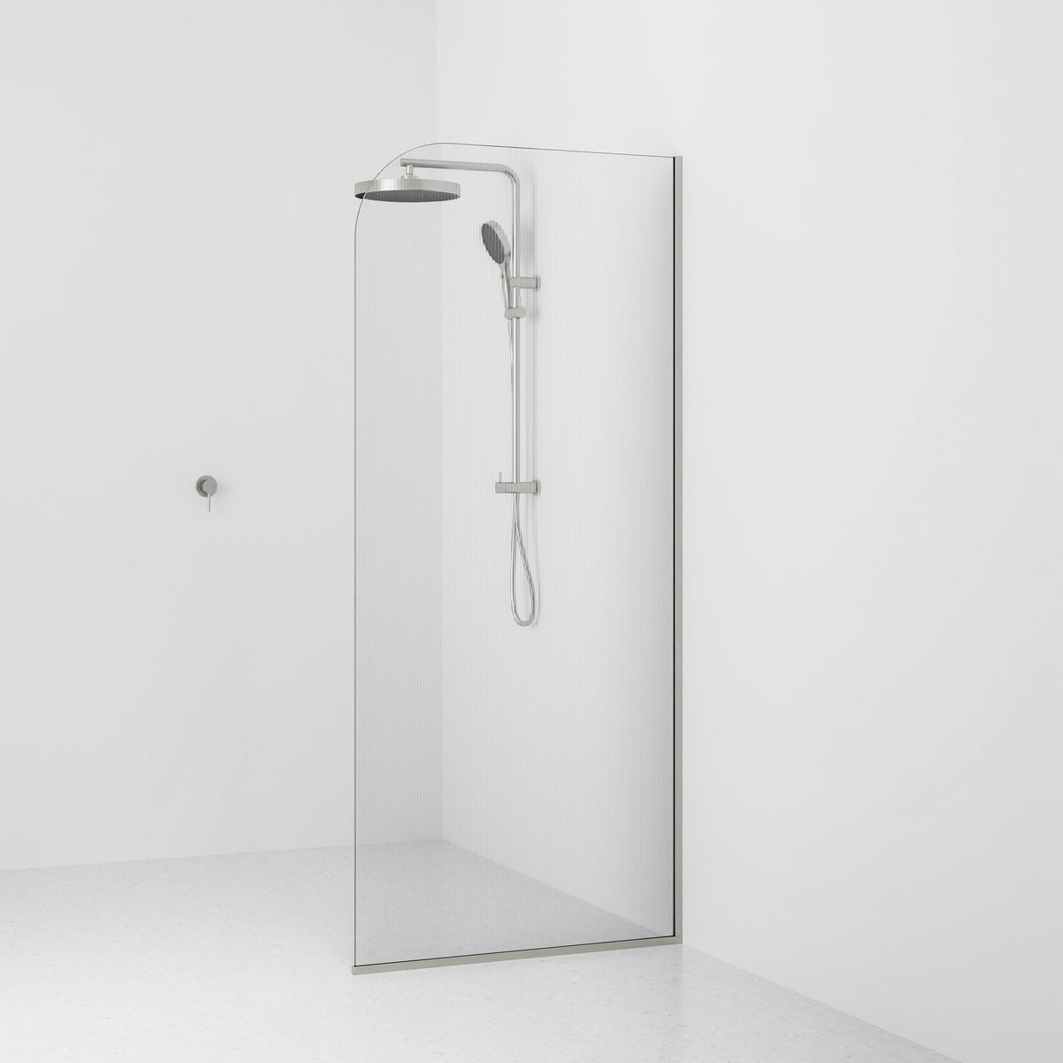 Code Lineare Pillar Shower Screen Glass Range | 900mm