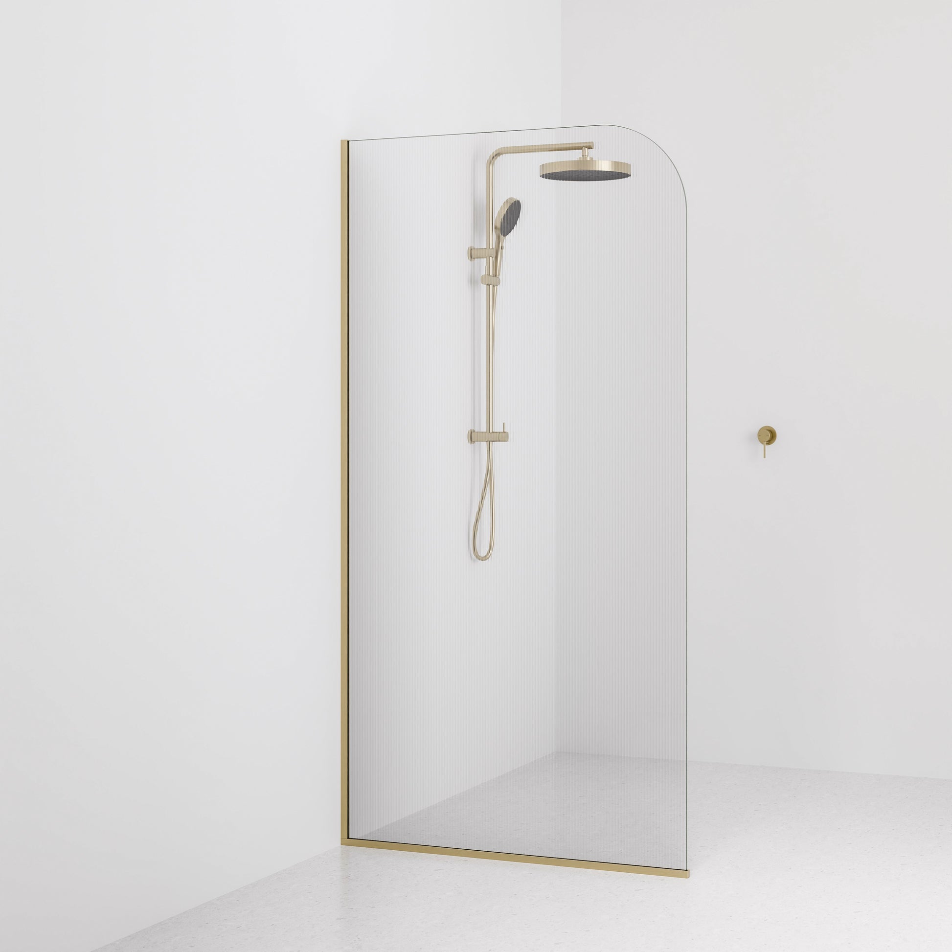 Pillar-Fluted-Shower-Glass-By-Code-Interiors-1050-mm-Brushed-Brass-Channel