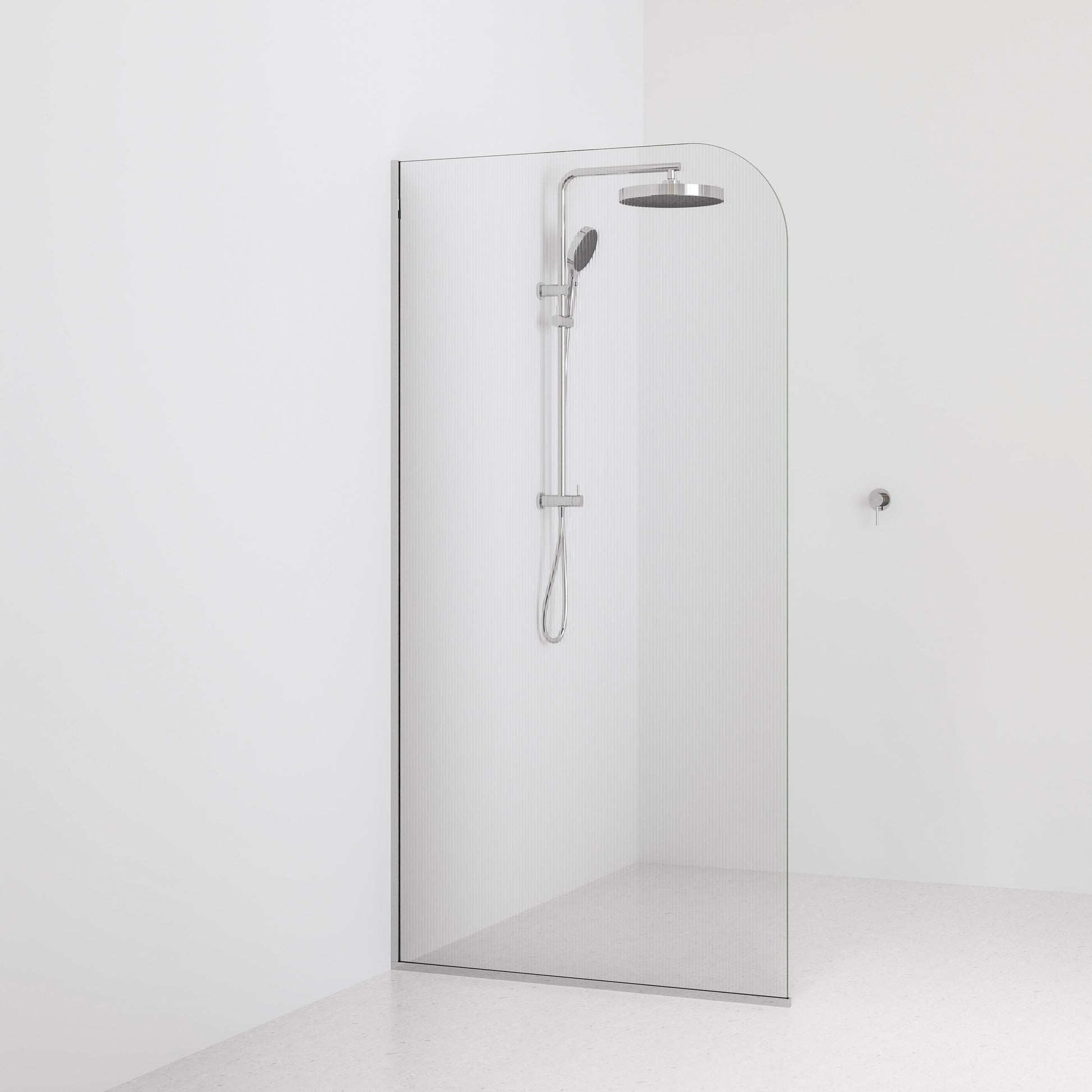Pillar-Fluted-Shower-Glass-By-Code-Interiors-1050-mm-Chrome-Channel