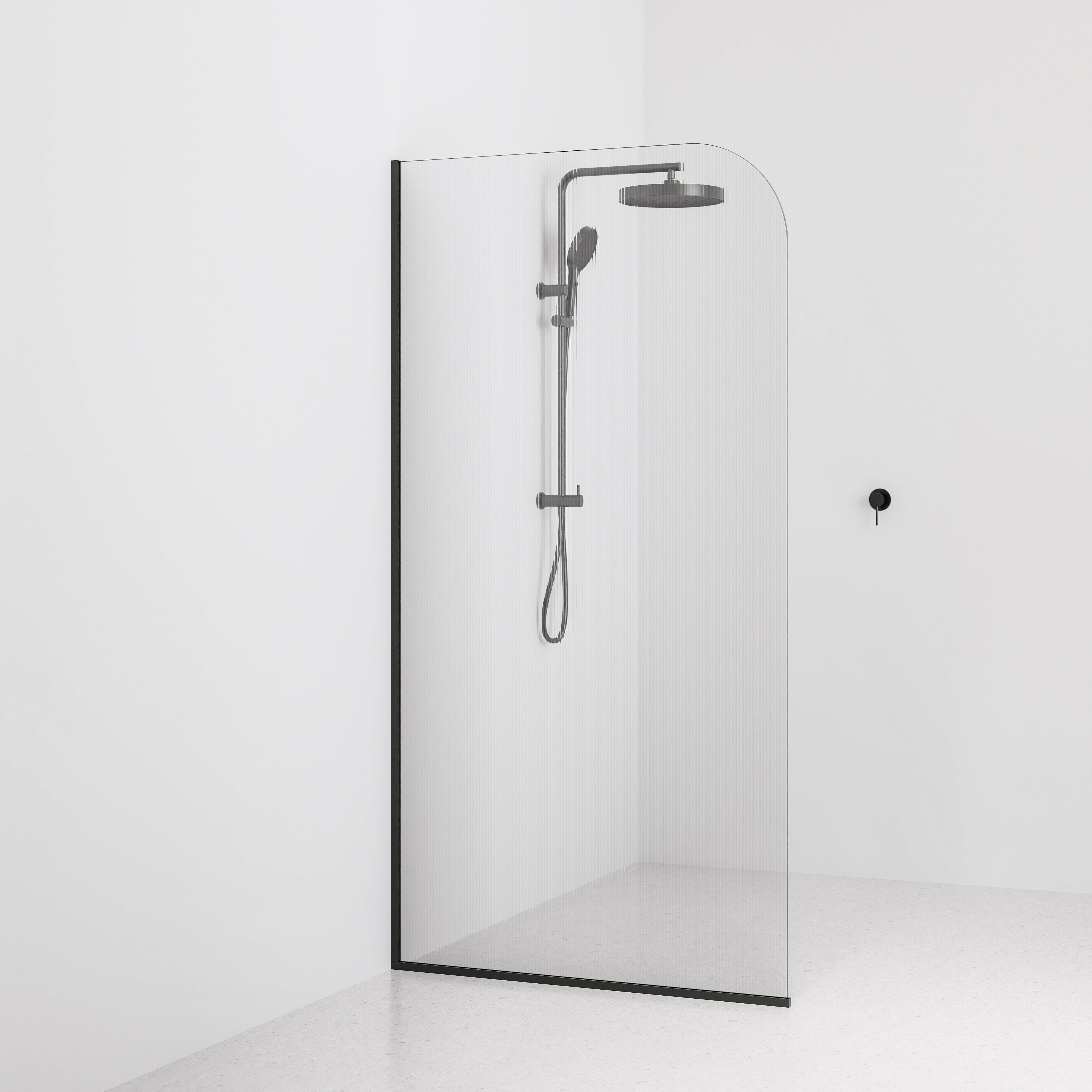 Pillar-Fluted-Shower-Glass-By-Code-Interiors-1050-mm-Gunmetal-Channel