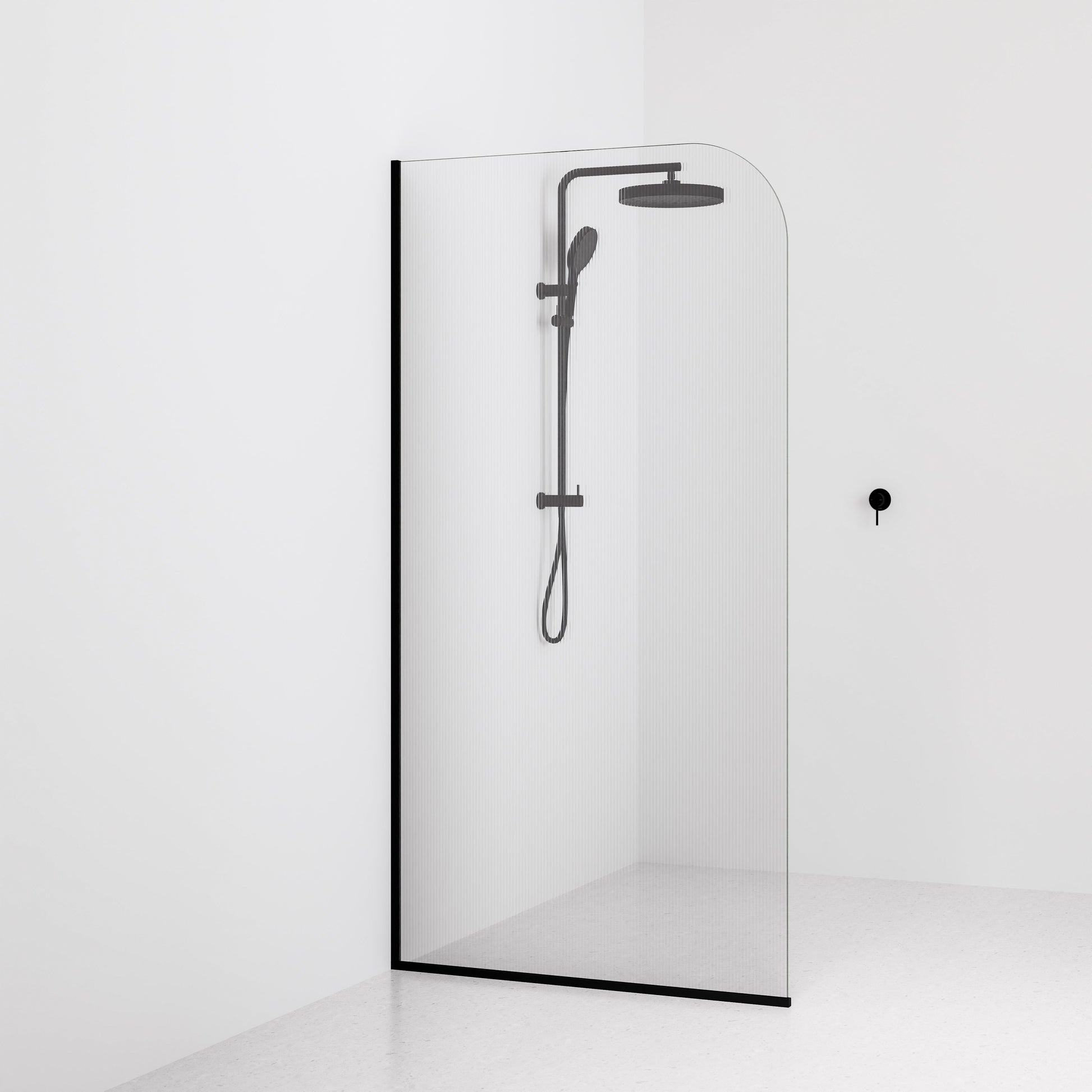 Pillar-Fluted-Shower-Glass-By-Code-Interiors-1050-mm-Matte-Black-Channel