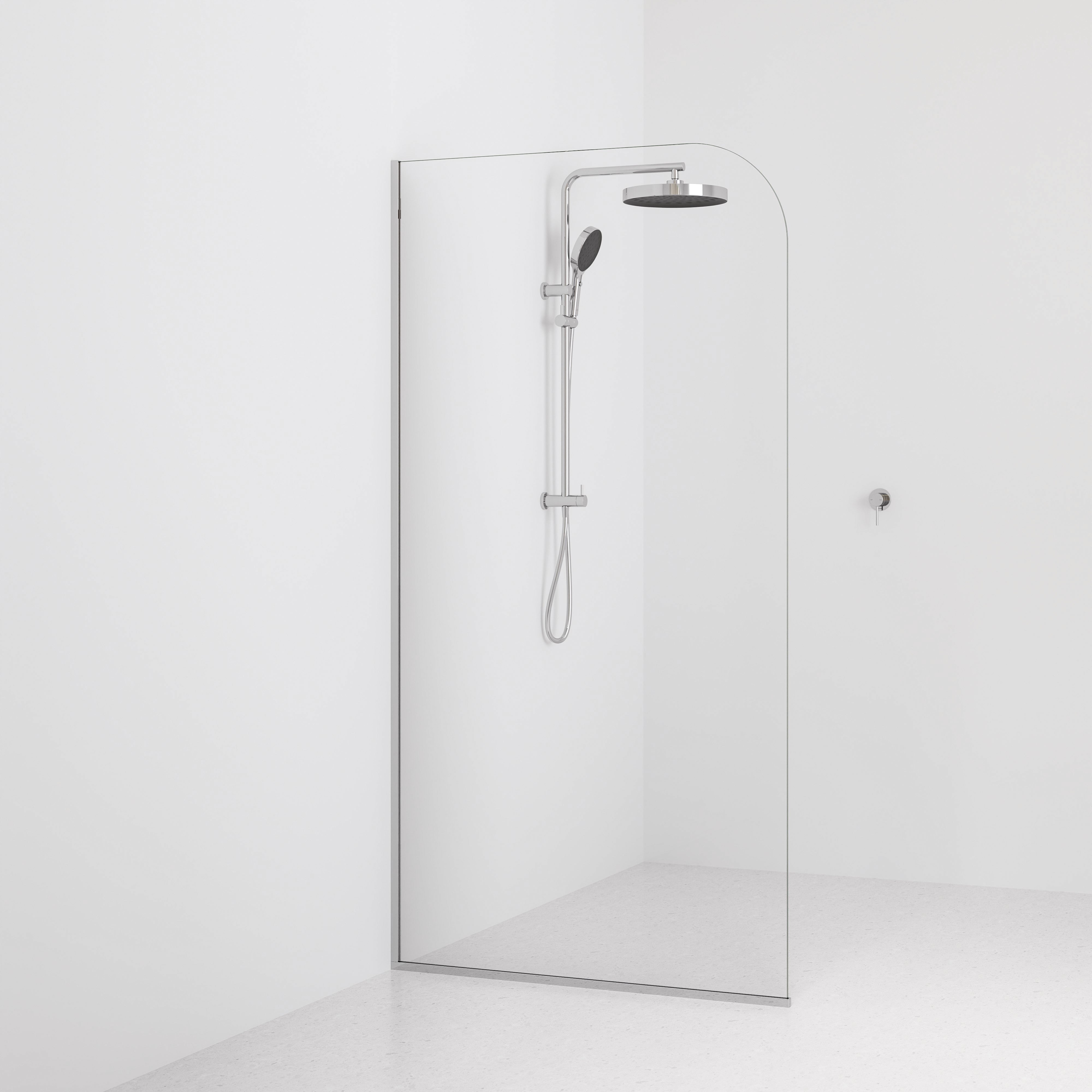 Code-Interiors-Clear-Shower-Glass-Panel-1050-MM-With-Chrome-Channel