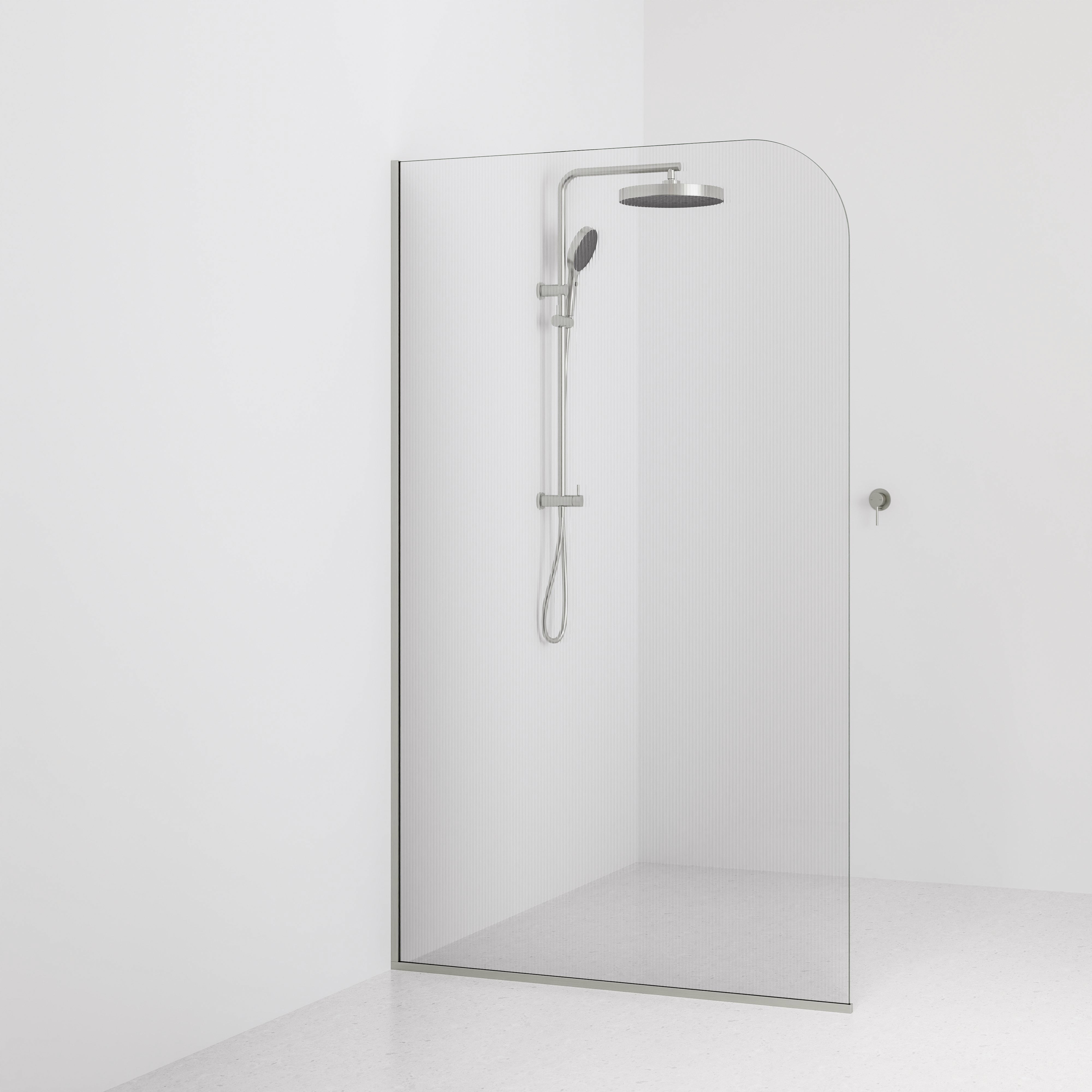 Code-Interiors-Pillar-Fluted-Shower-Glass-Panel-1200-MM-With-Brushed-Nickel-Channel