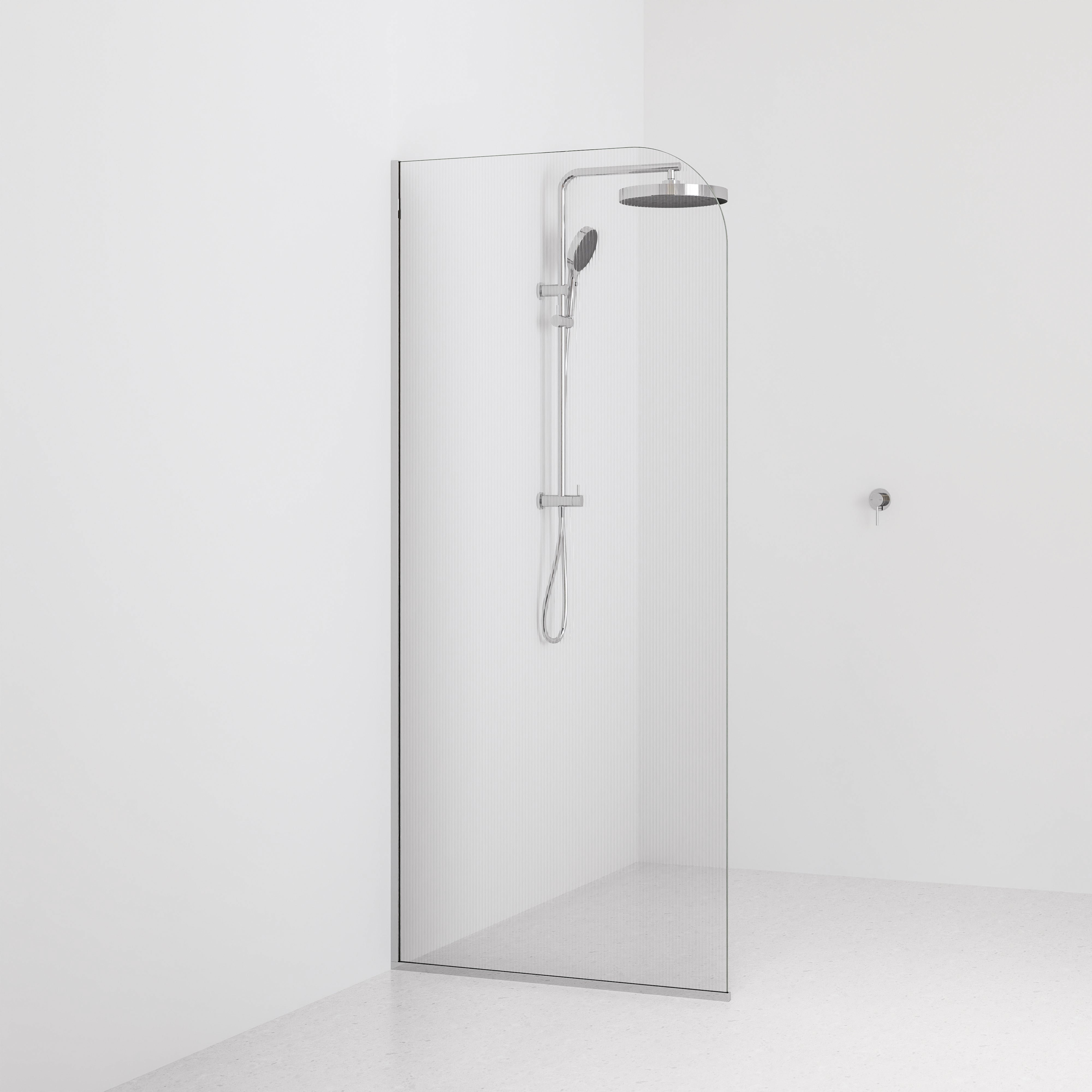 Pillar-Fluted-Shower-Glass-By-Code-Interiors-900-mm-Chrome-Channel