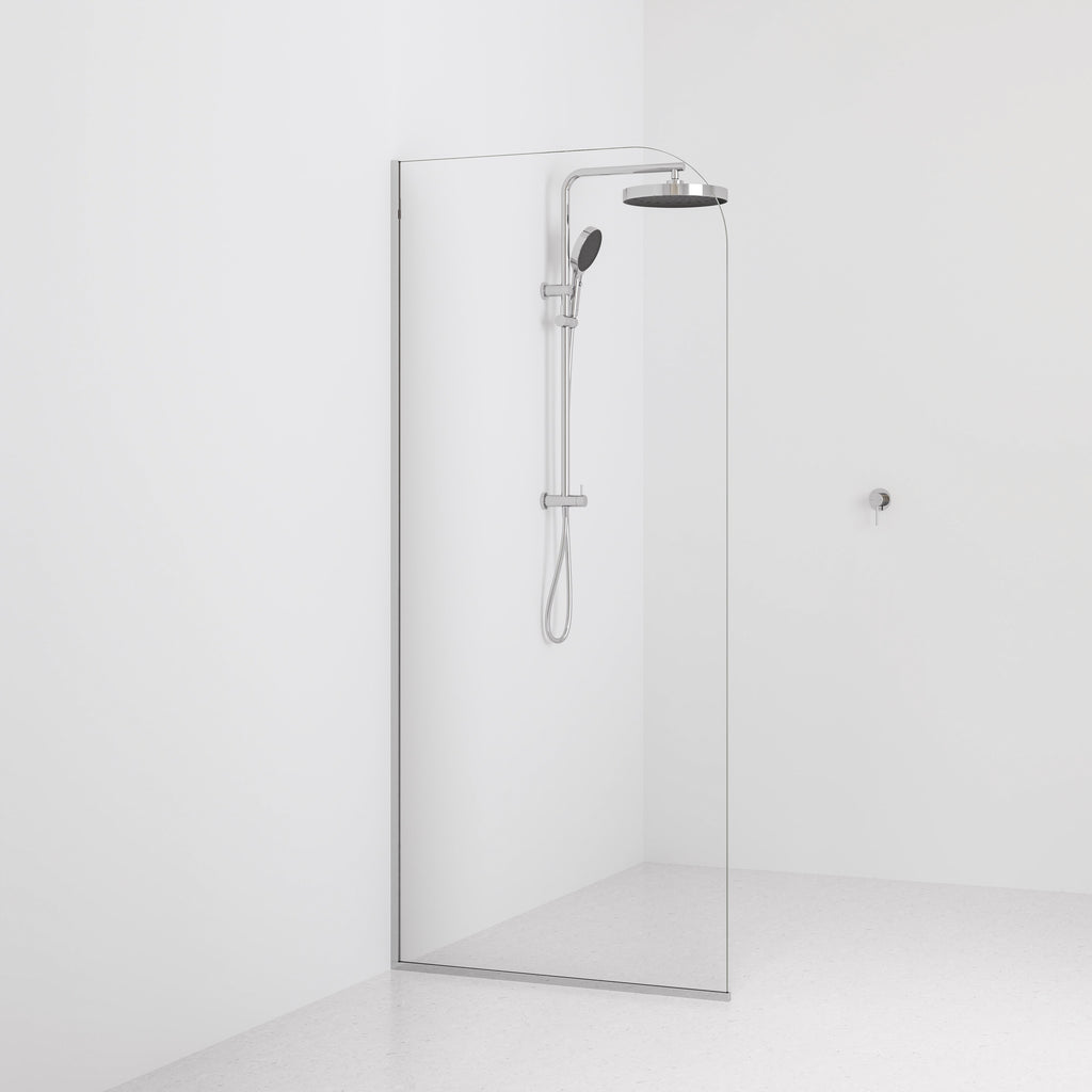 Code-Interiors-Clear-Shower-Glass-Panel-900-MM-With-Chrome-Channel
