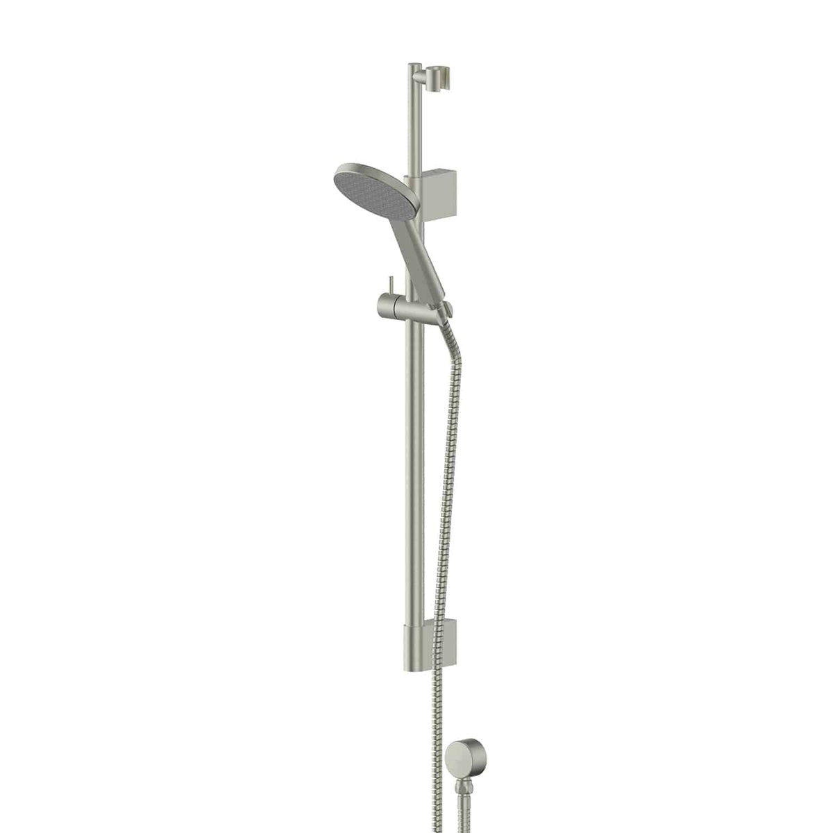 Greens Glide RainBoost Telescopic Rail Shower - Brushed Nickel
