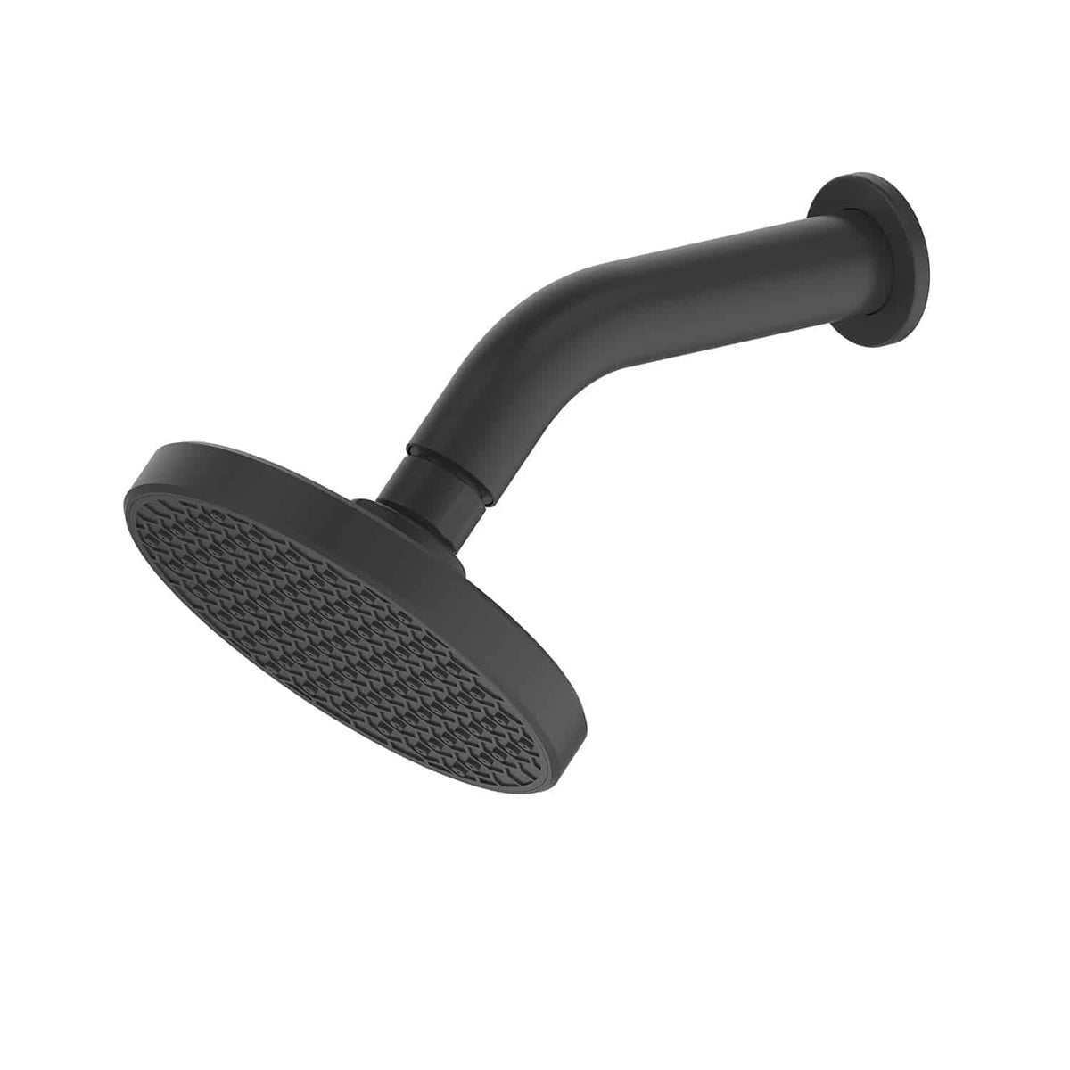 Greens Glide RainBoost Shower Rose - Matte Black