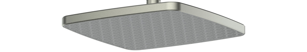 Greens Glide Syntra RainBoost® Overhead Shower (No Arm) - Brushed Nickel