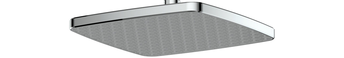 Greens Glide Syntra RainBoost® Overhead Shower (No Arm) - Chrome