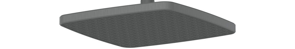 Greens Glide Syntra RainBoost® Overhead Shower (No Arm) - Gunmetal