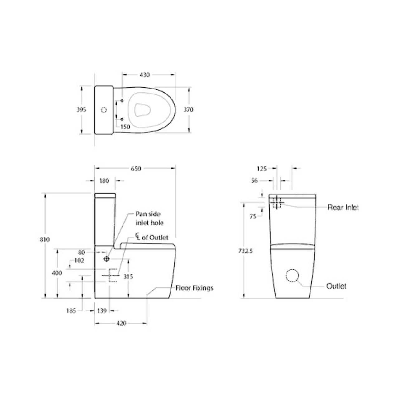 Kohler-back-to-wall-toilet-suite-spec-sheet