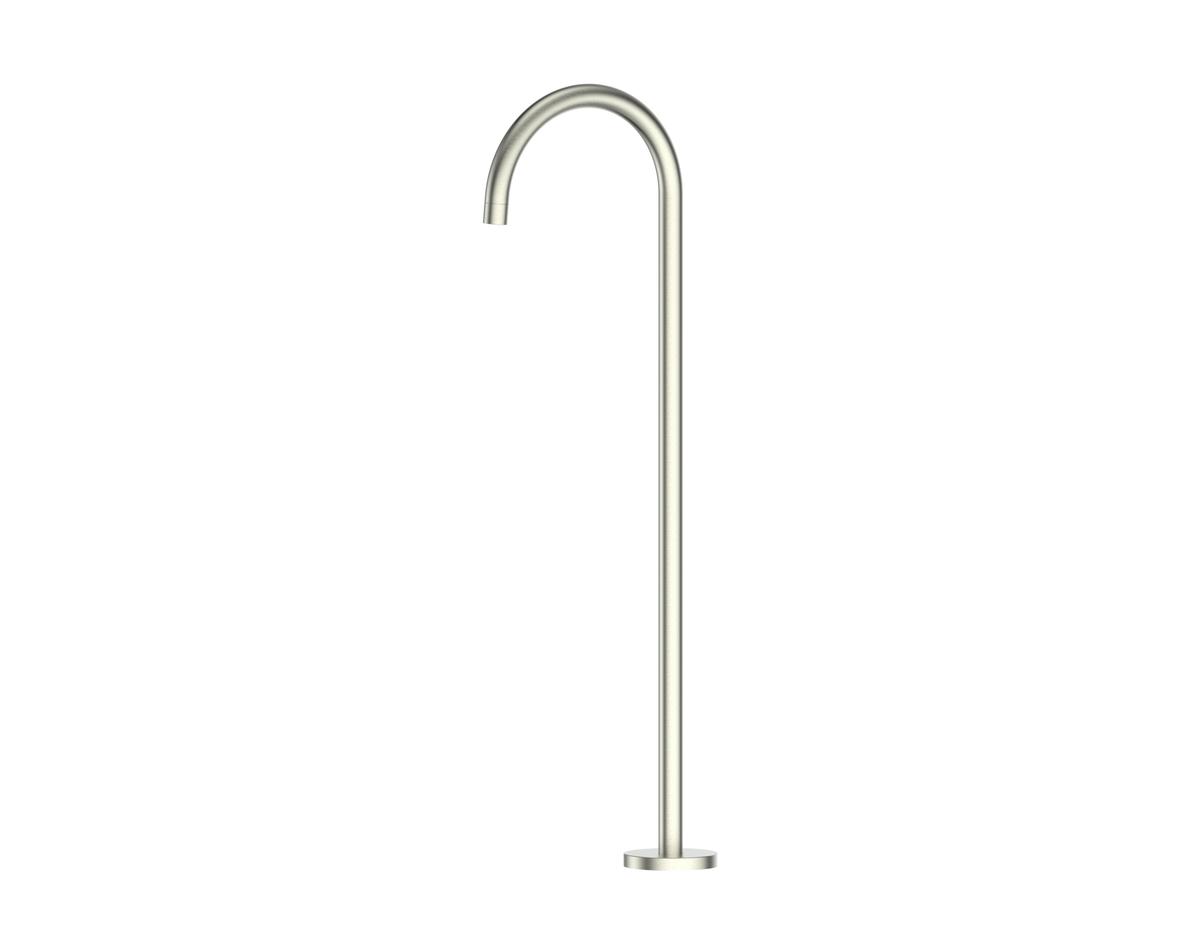 Greens Freestanding Bath Spout - Brushed Nickel