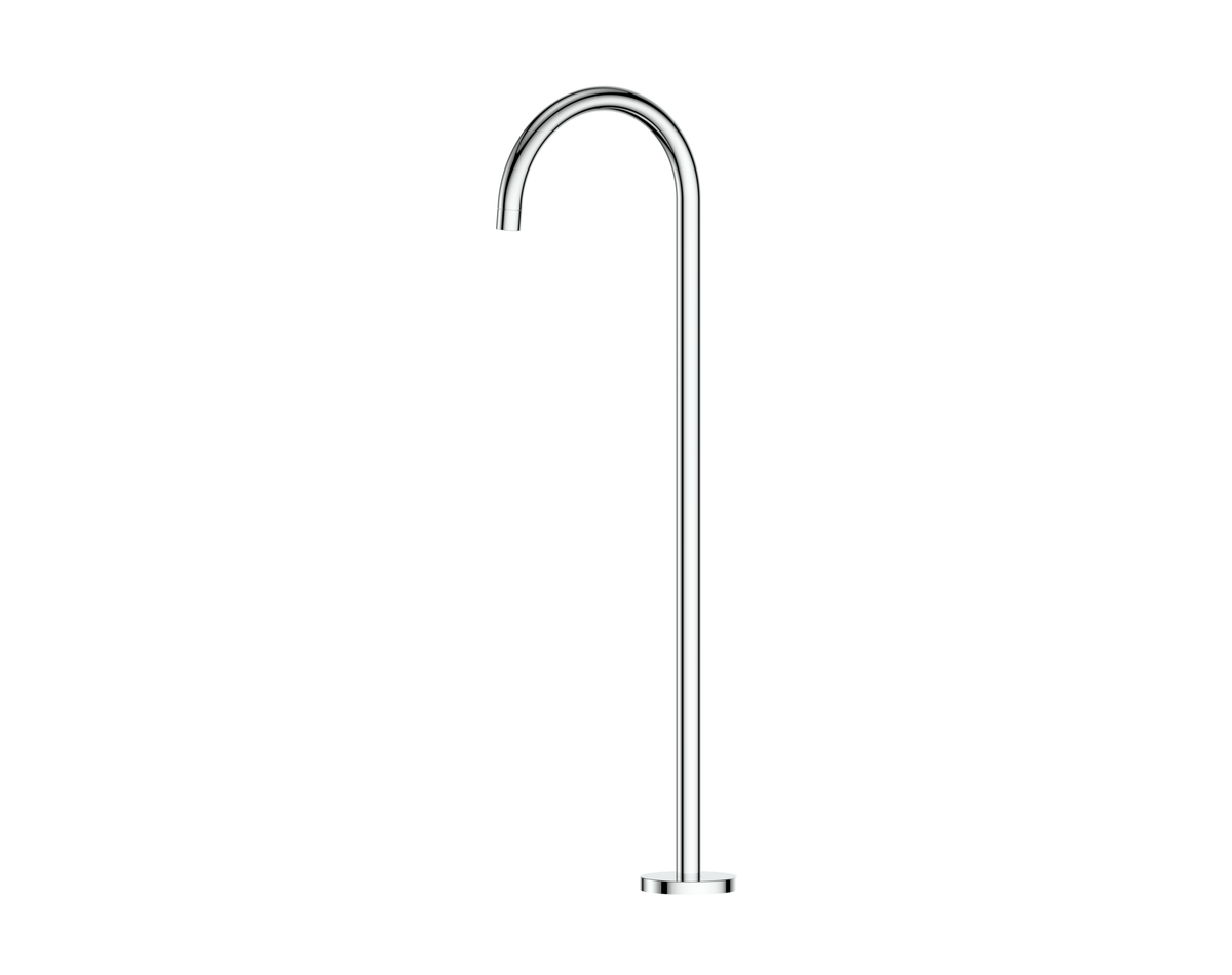Greens Freestanding Bath Spout - Chrome