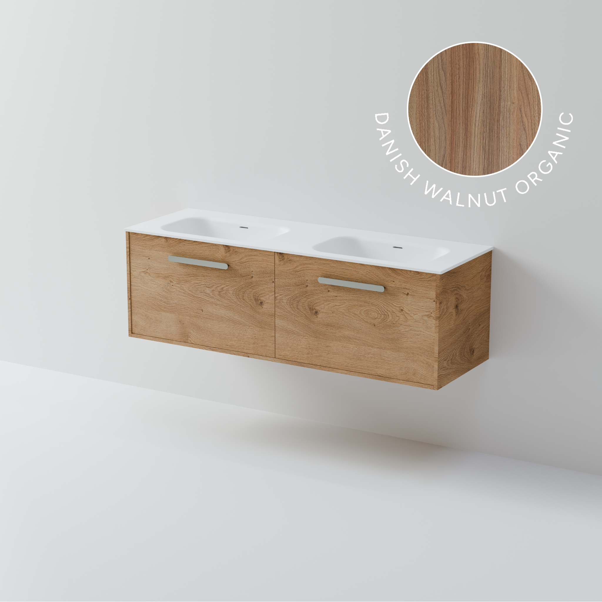 Hako 1500 Double Inset Basin Vanity