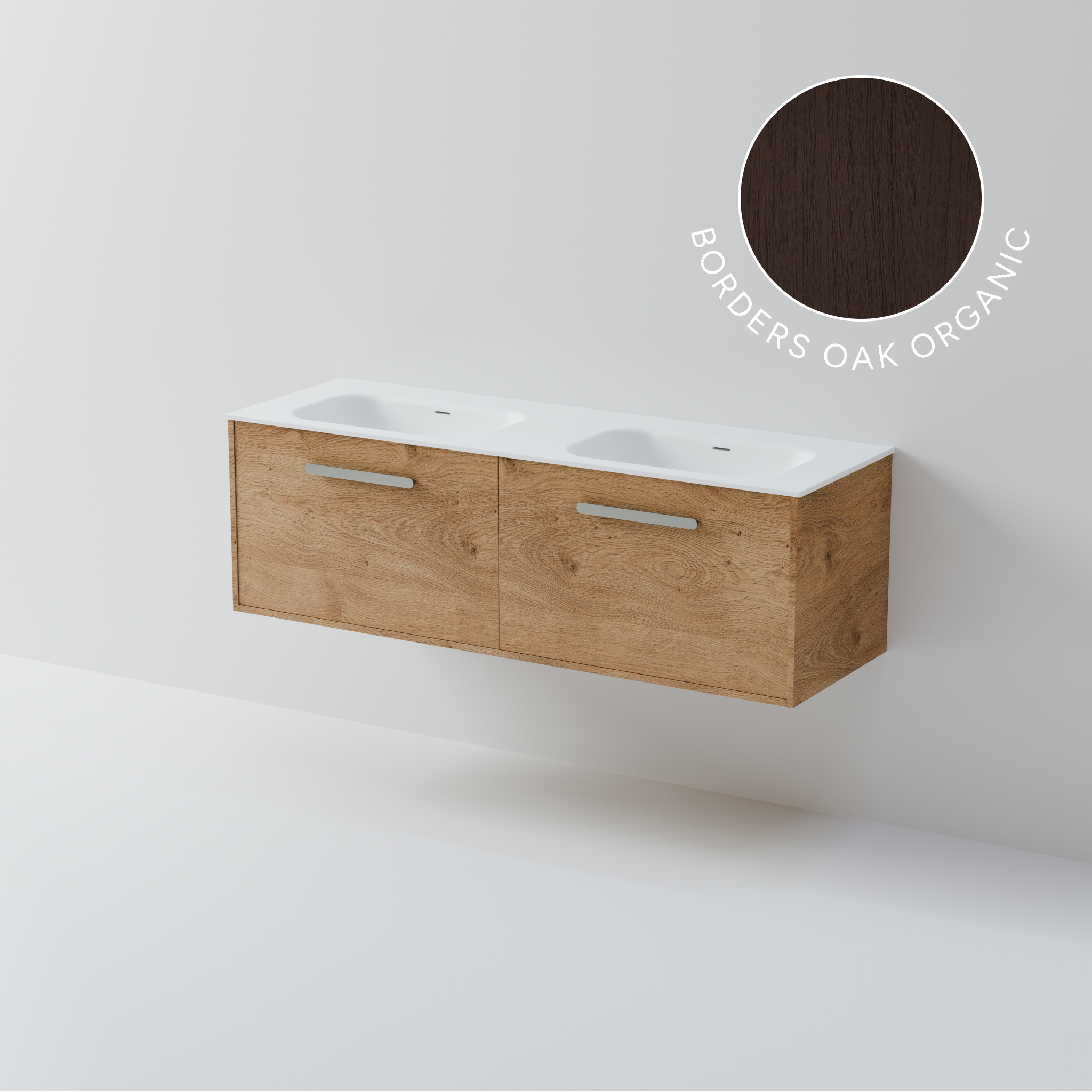 Hako 1500 Double Inset Basin Vanity