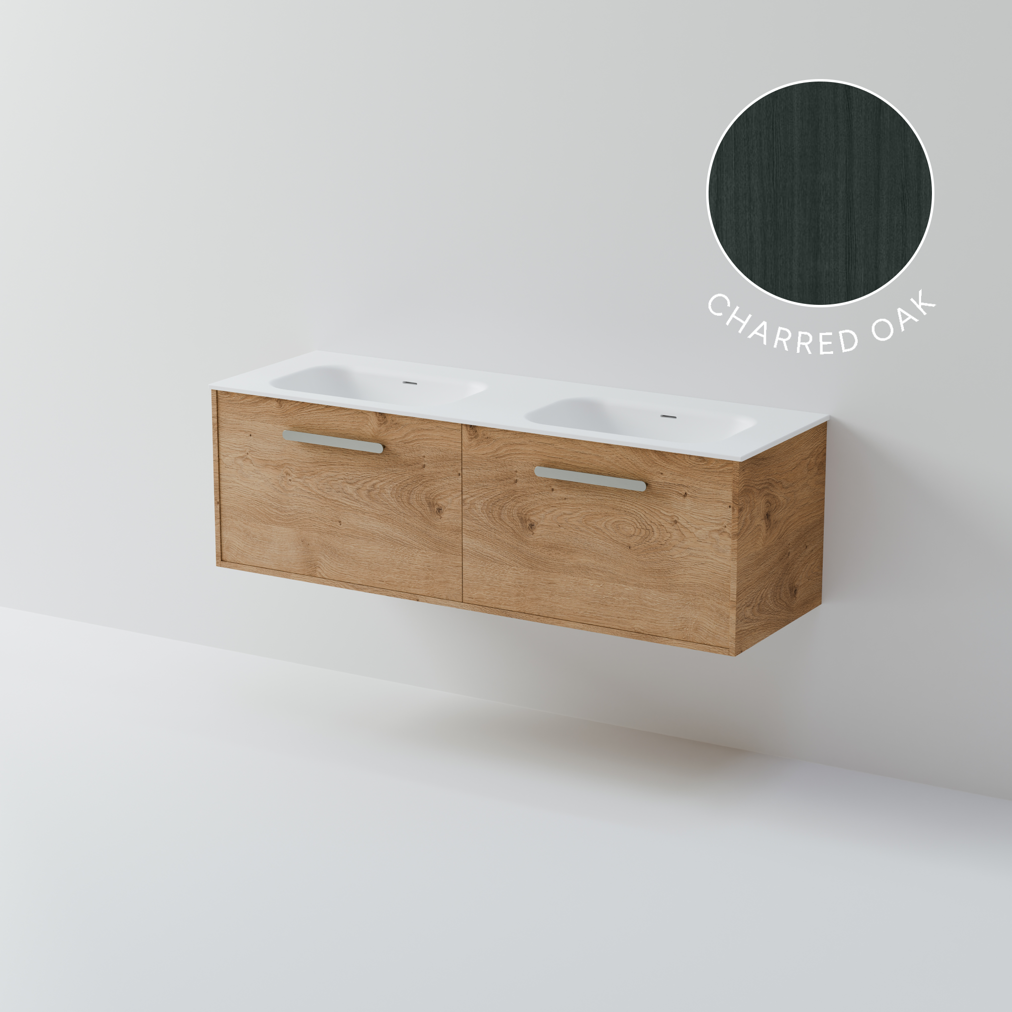 Hako 1500 Double Inset Basin Vanity