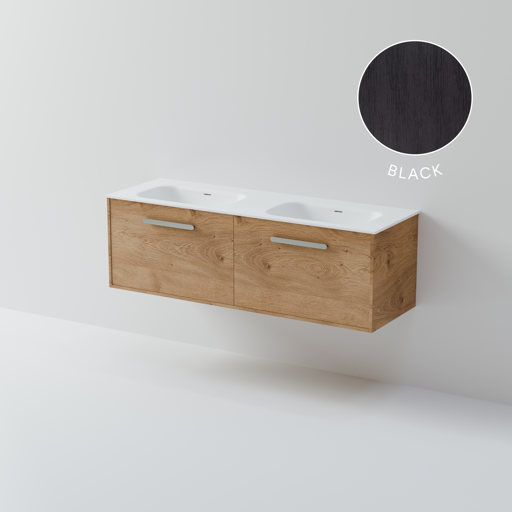 Hako 1500 Double Inset Basin Vanity