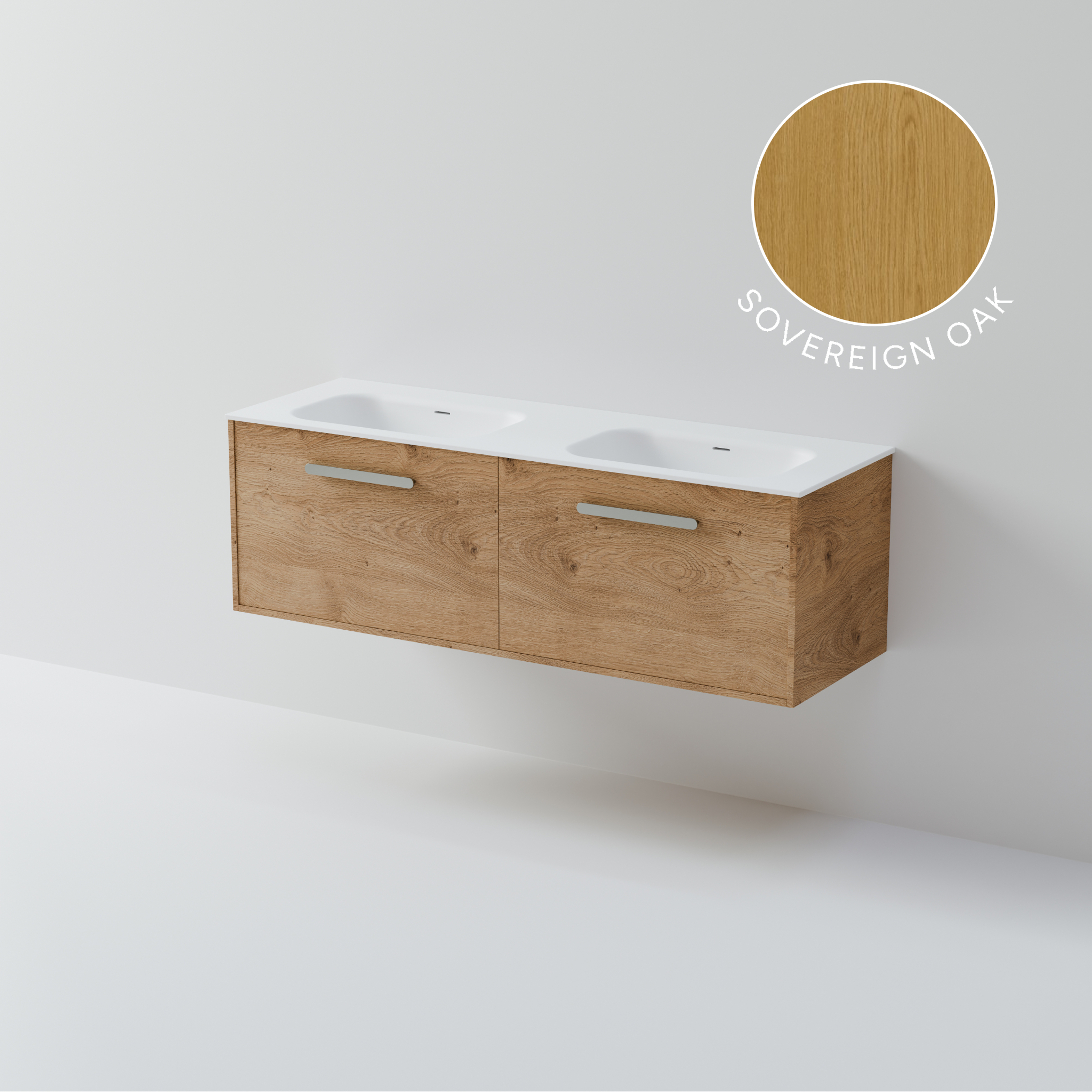 Hako 1500 Double Inset Basin Vanity
