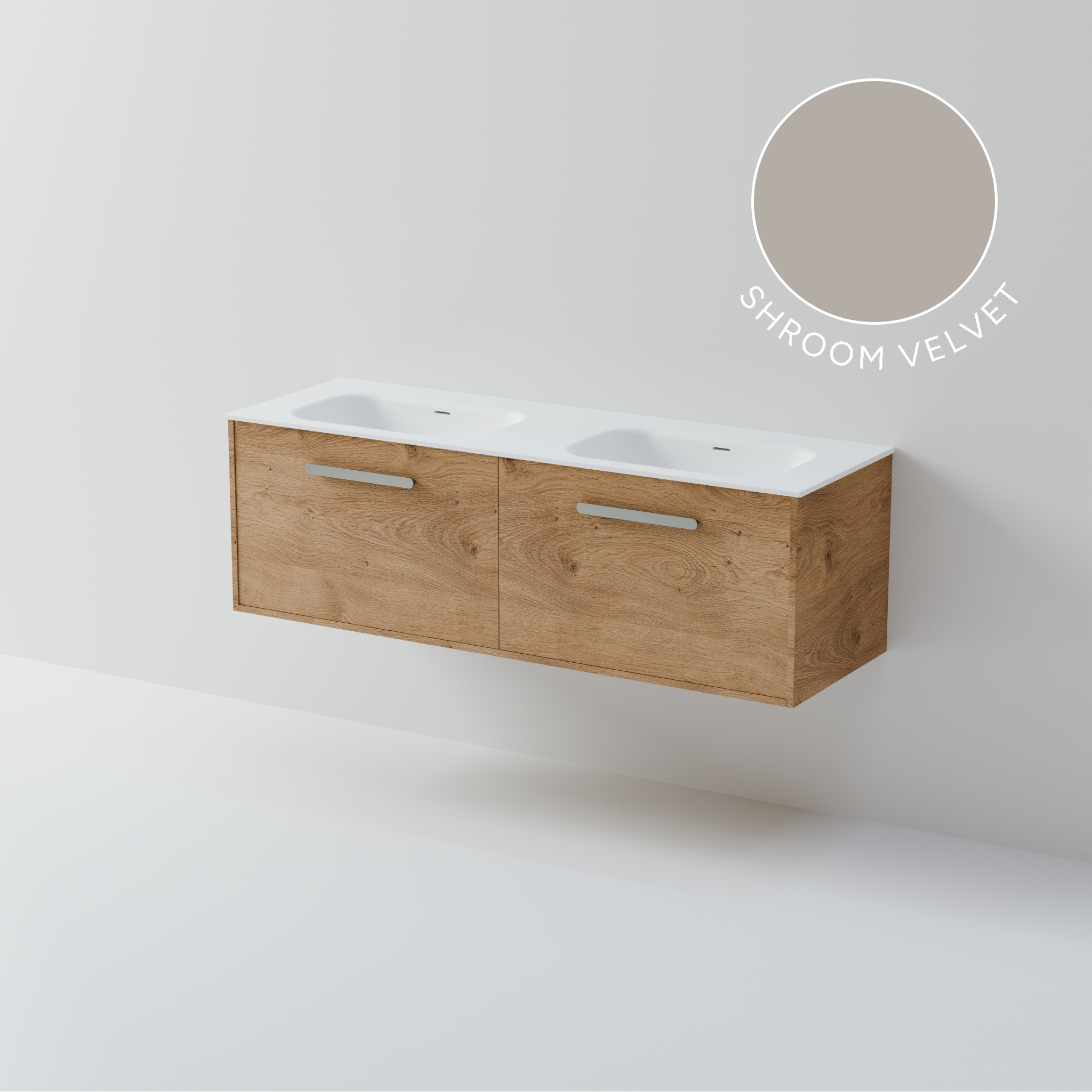 Hako 1500 Double Inset Basin Vanity