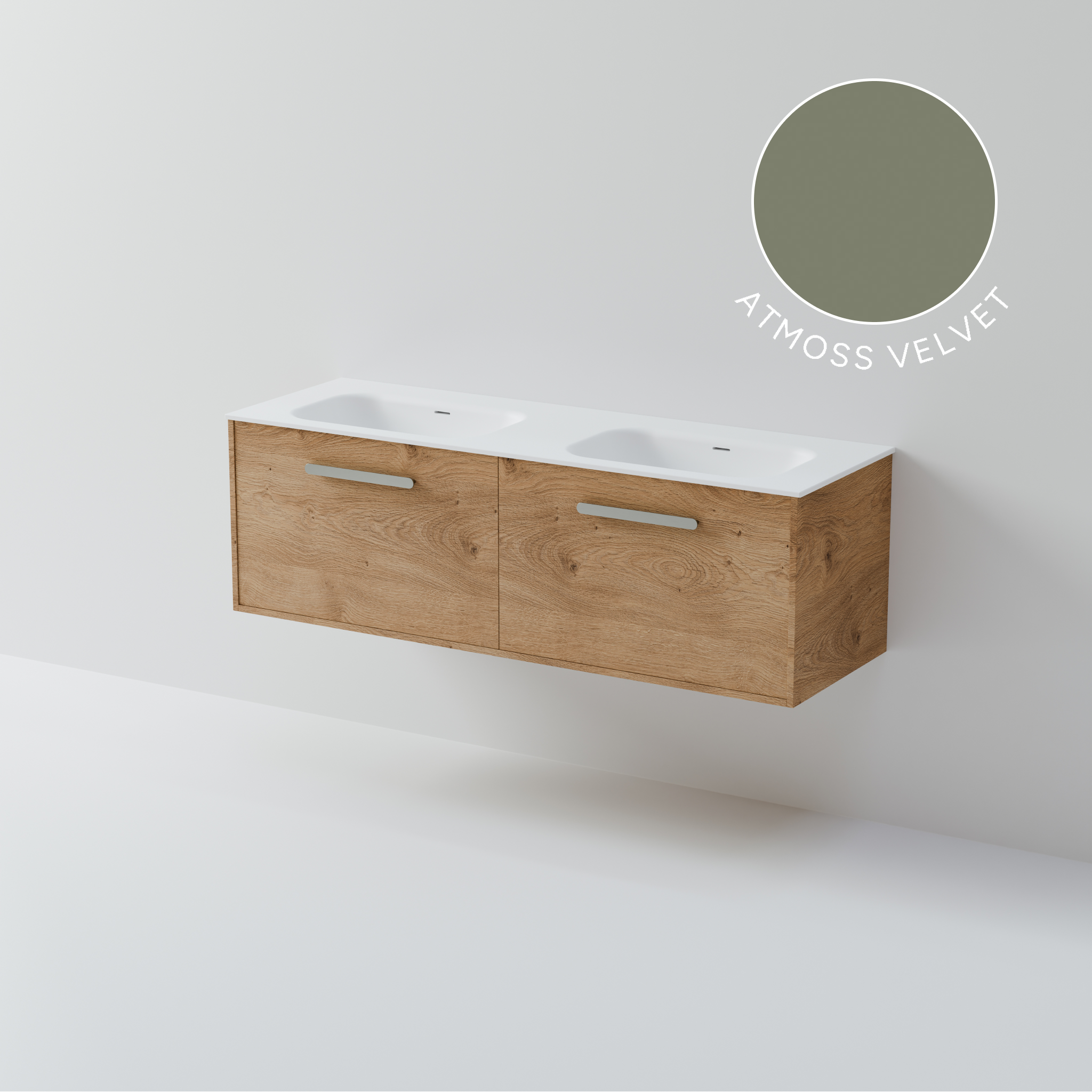 Hako 1500 Double Inset Basin Vanity