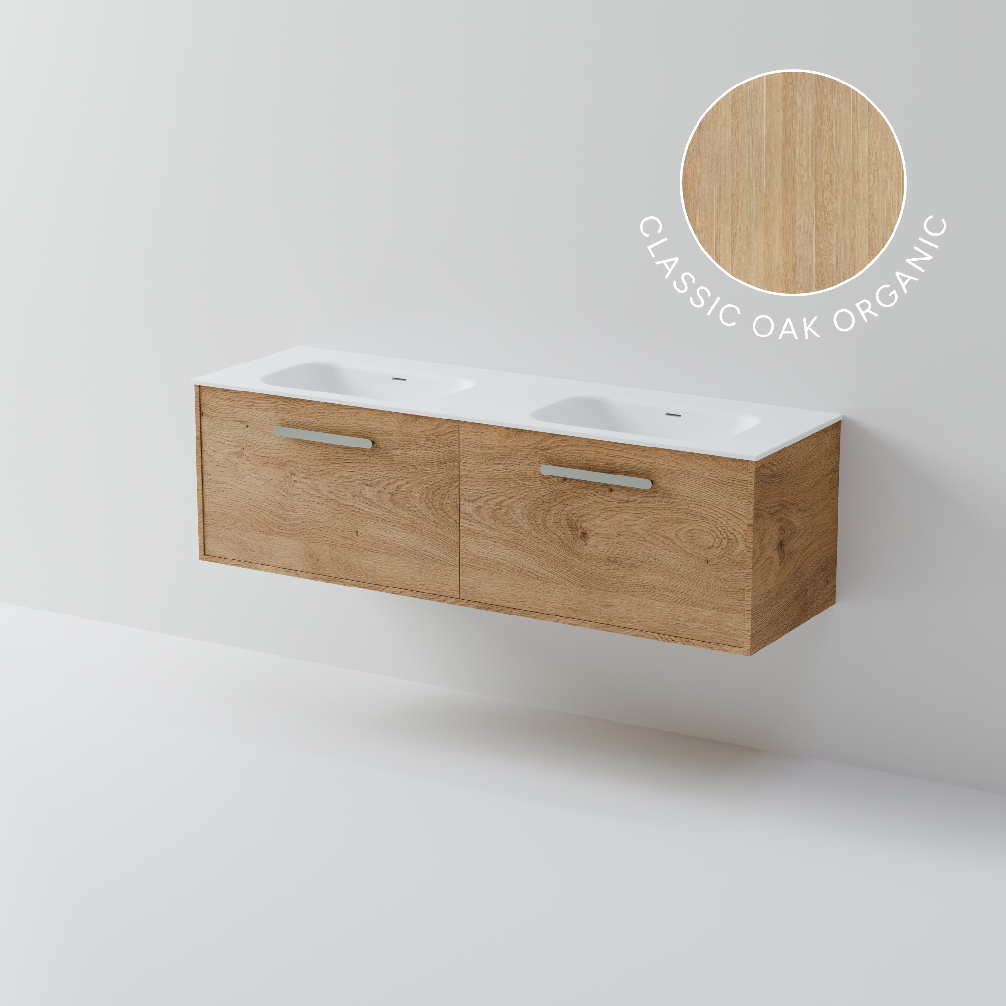 Hako 1600 Double Inset Basin Vanity