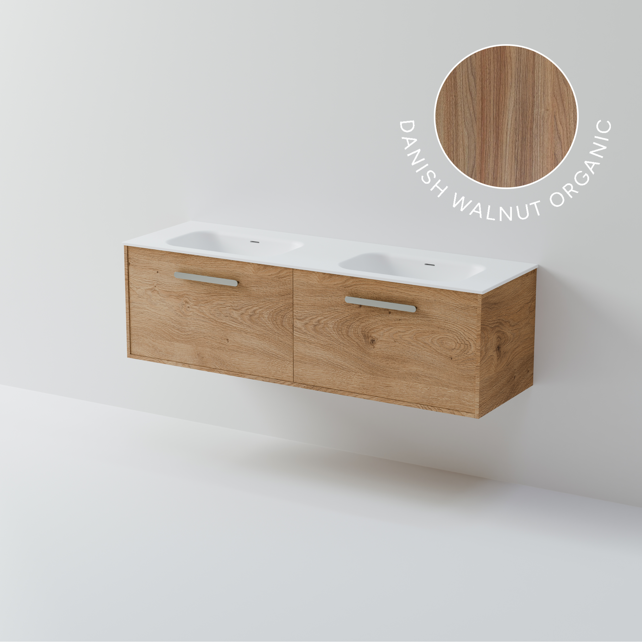 Hako 1600 Double Inset Basin Vanity