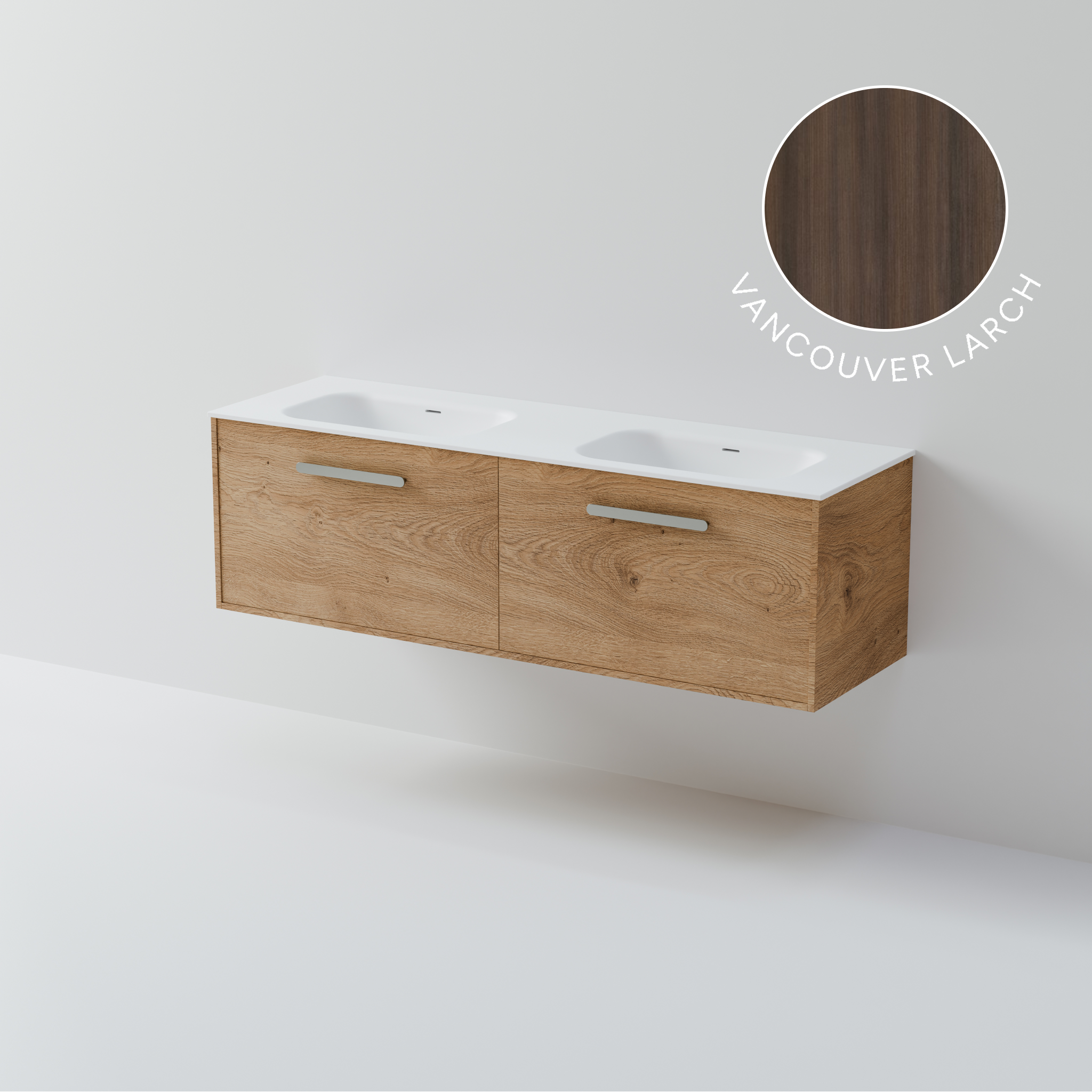 Hako 1600 Double Inset Basin Vanity