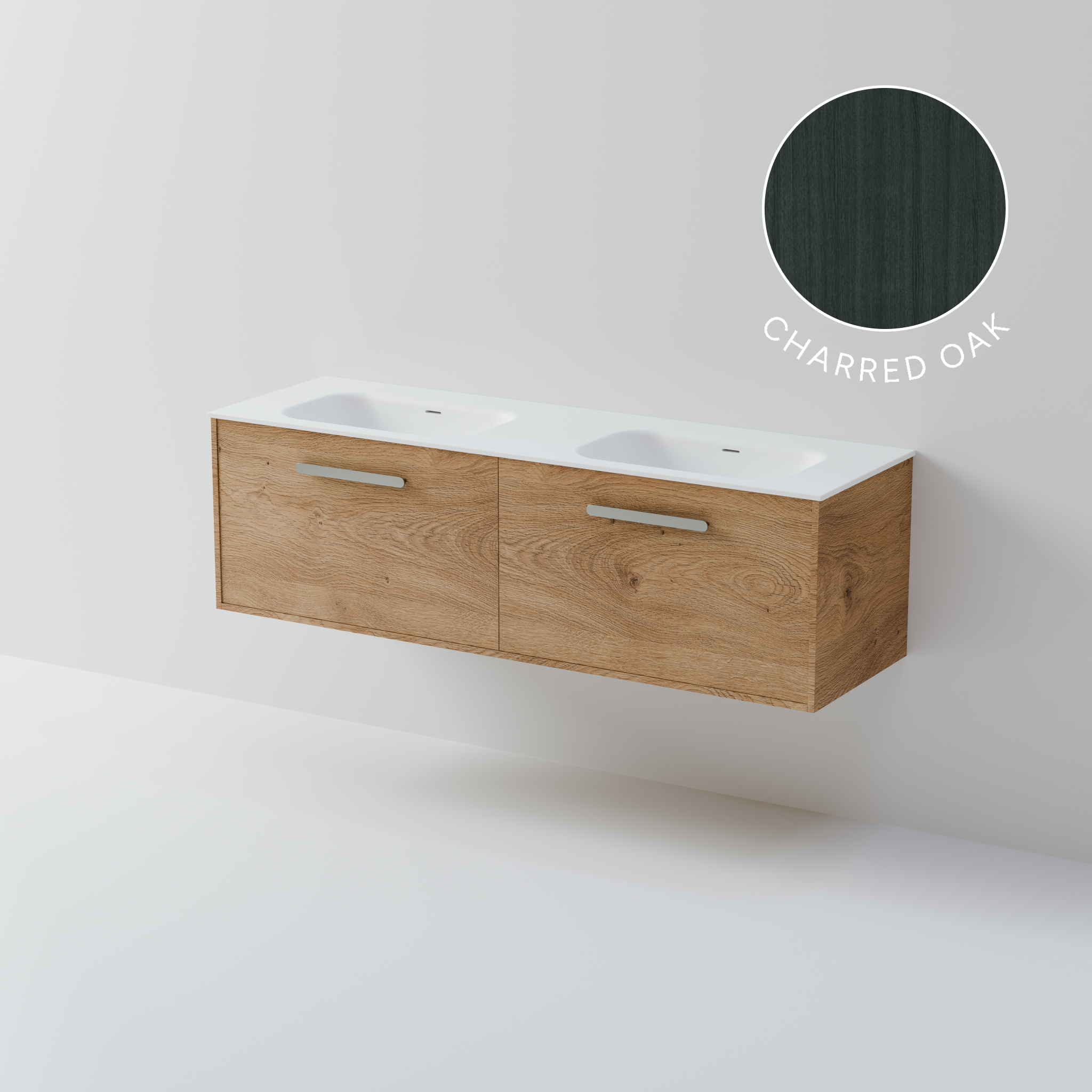 Hako 1600 Double Inset Basin Vanity