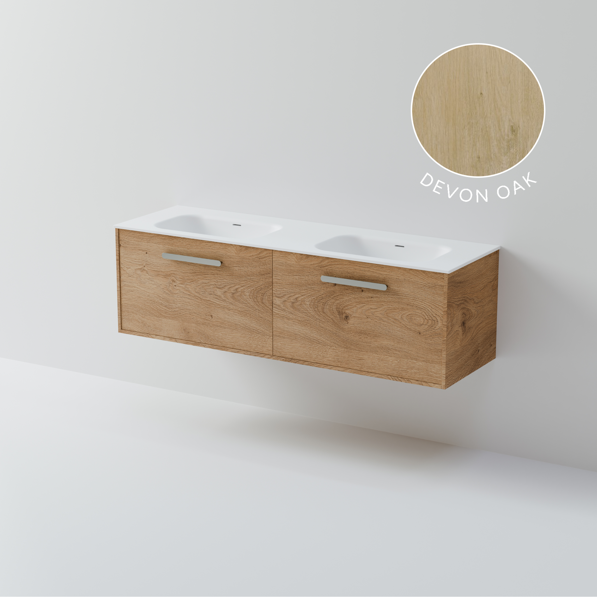Hako 1600 Double Inset Basin Vanity