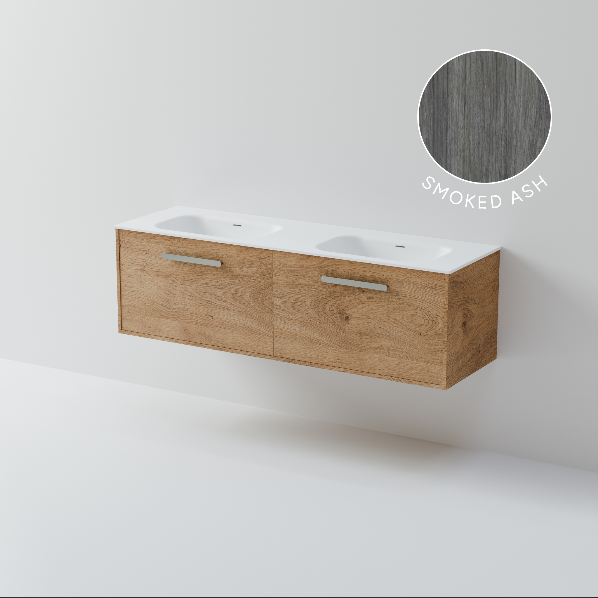 Hako 1600 Double Inset Basin Vanity