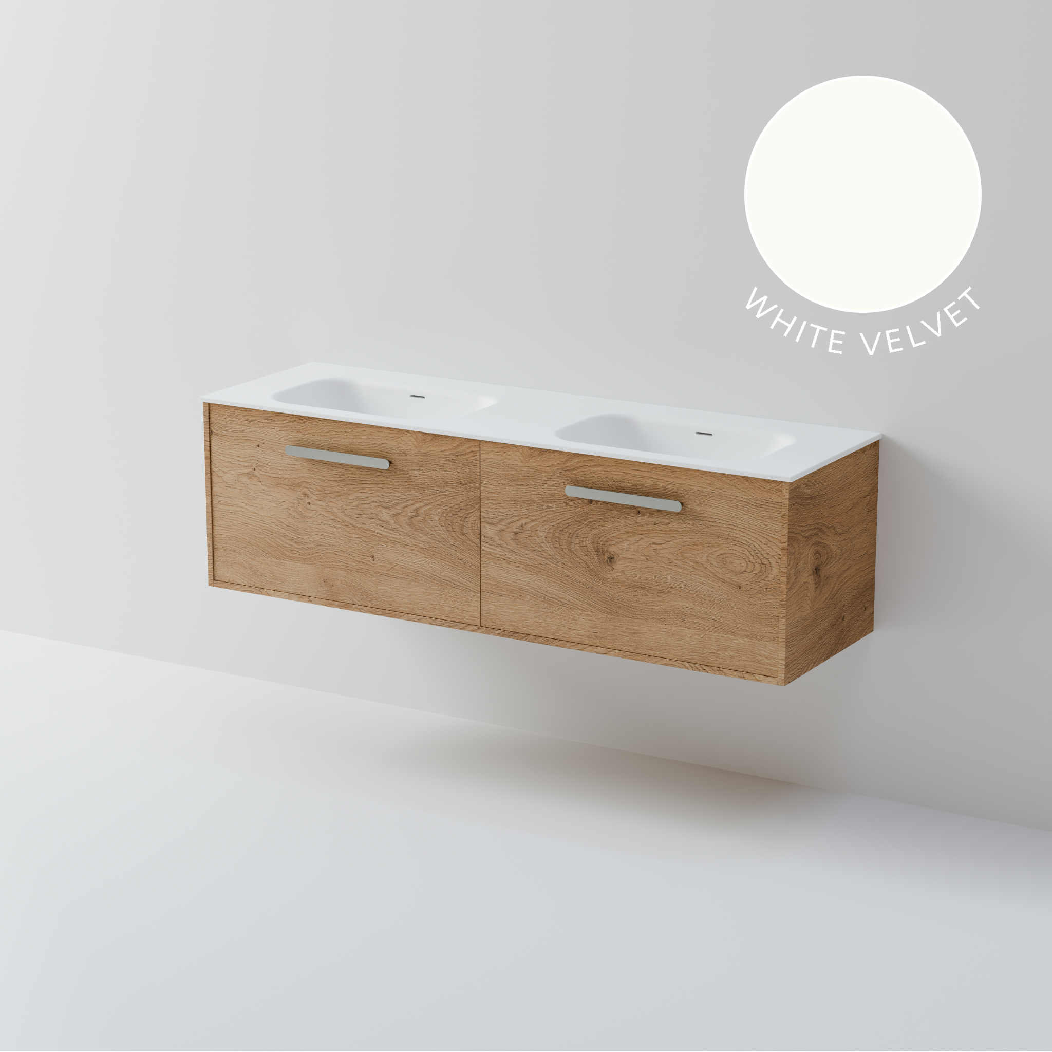 Hako 1600 Double Inset Basin Vanity