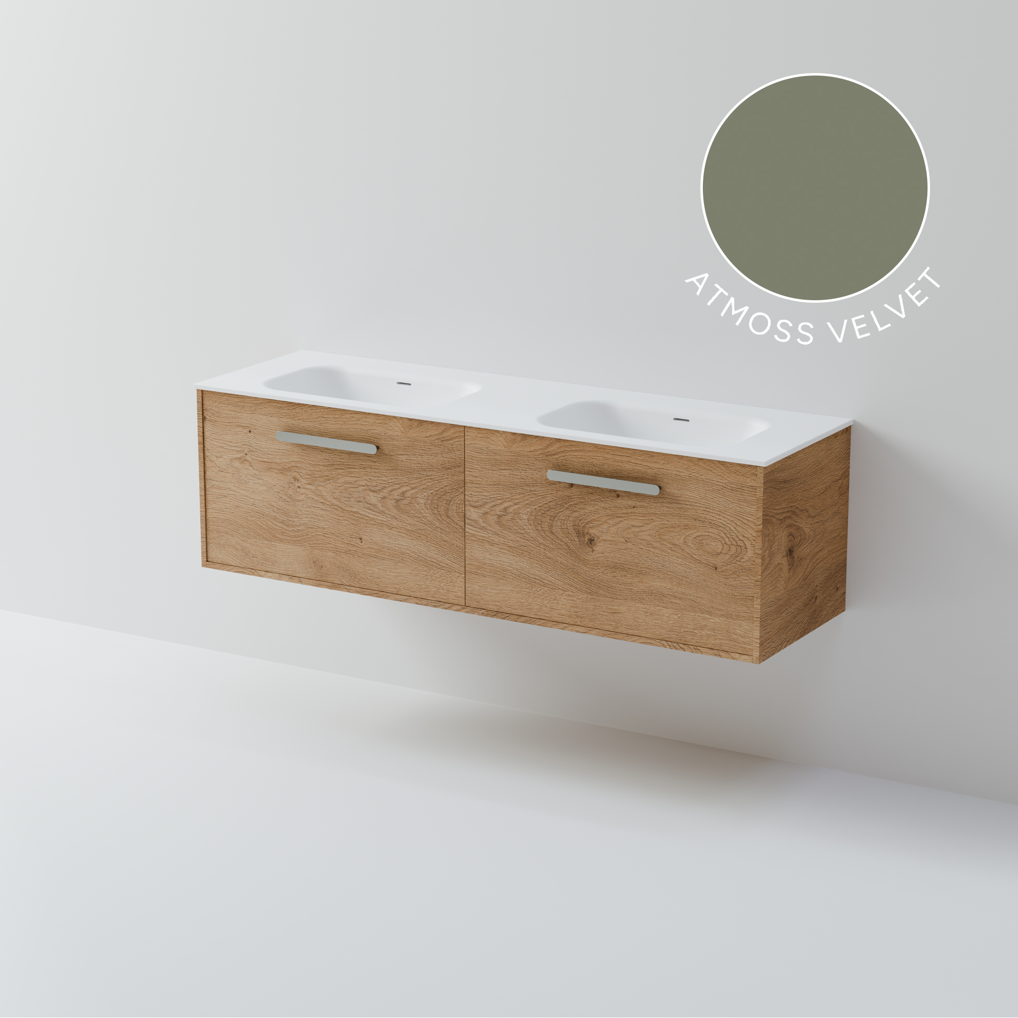 Hako 1600 Double Inset Basin Vanity